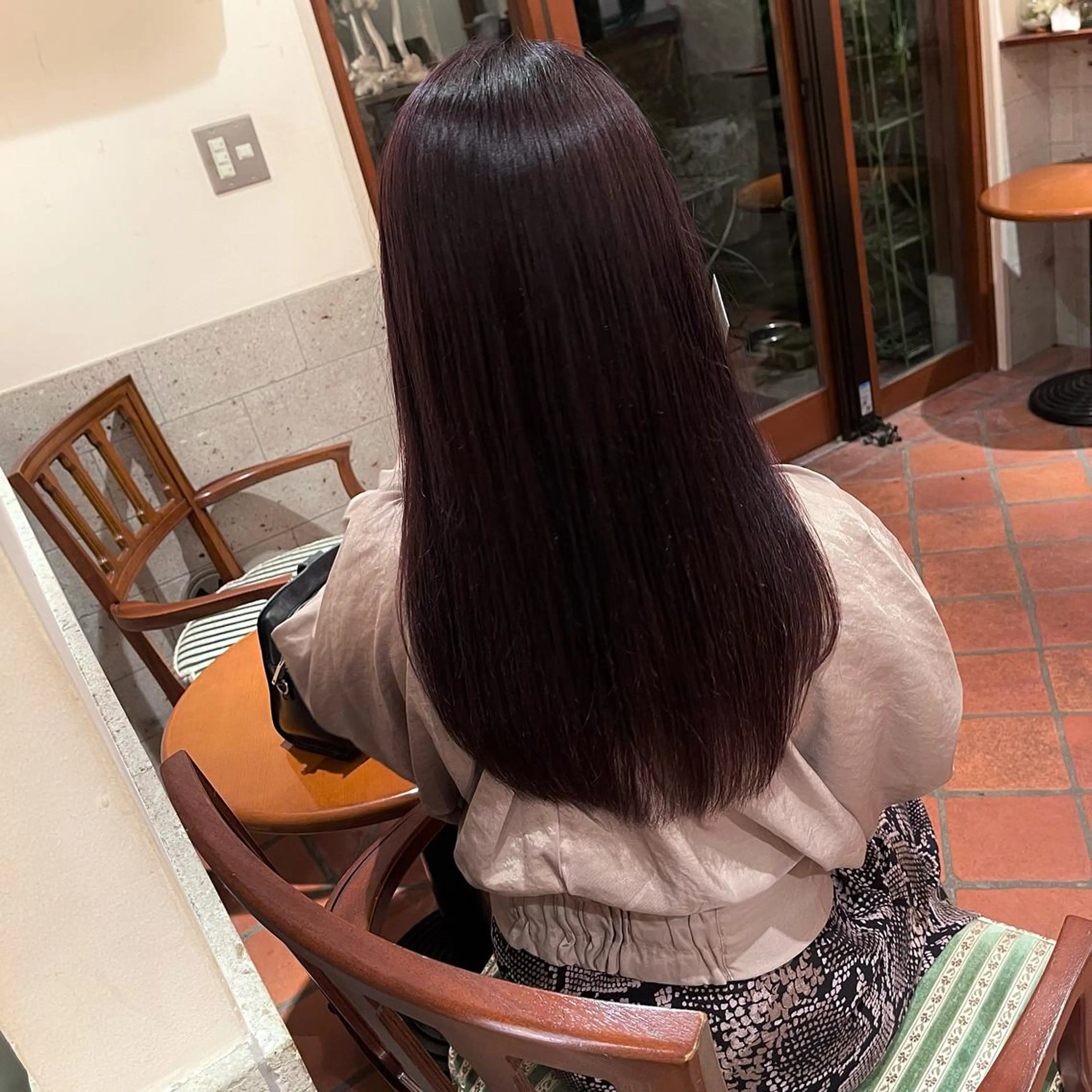 セミロング yu-ri🩷 韓国ヘアのヘアスタイル