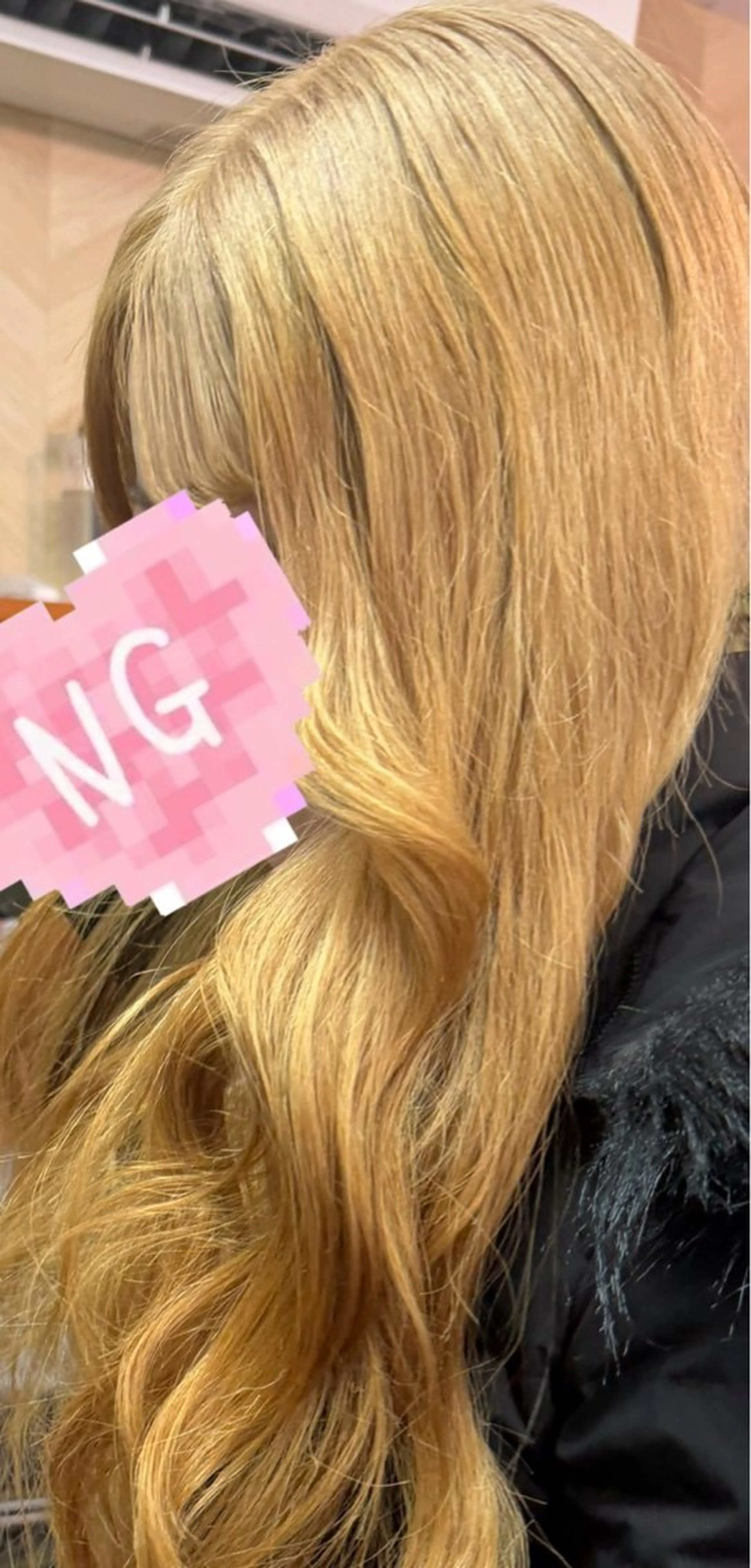 ロング ヘアカラー ALOHA所属・川本 葵のヘアスタイル