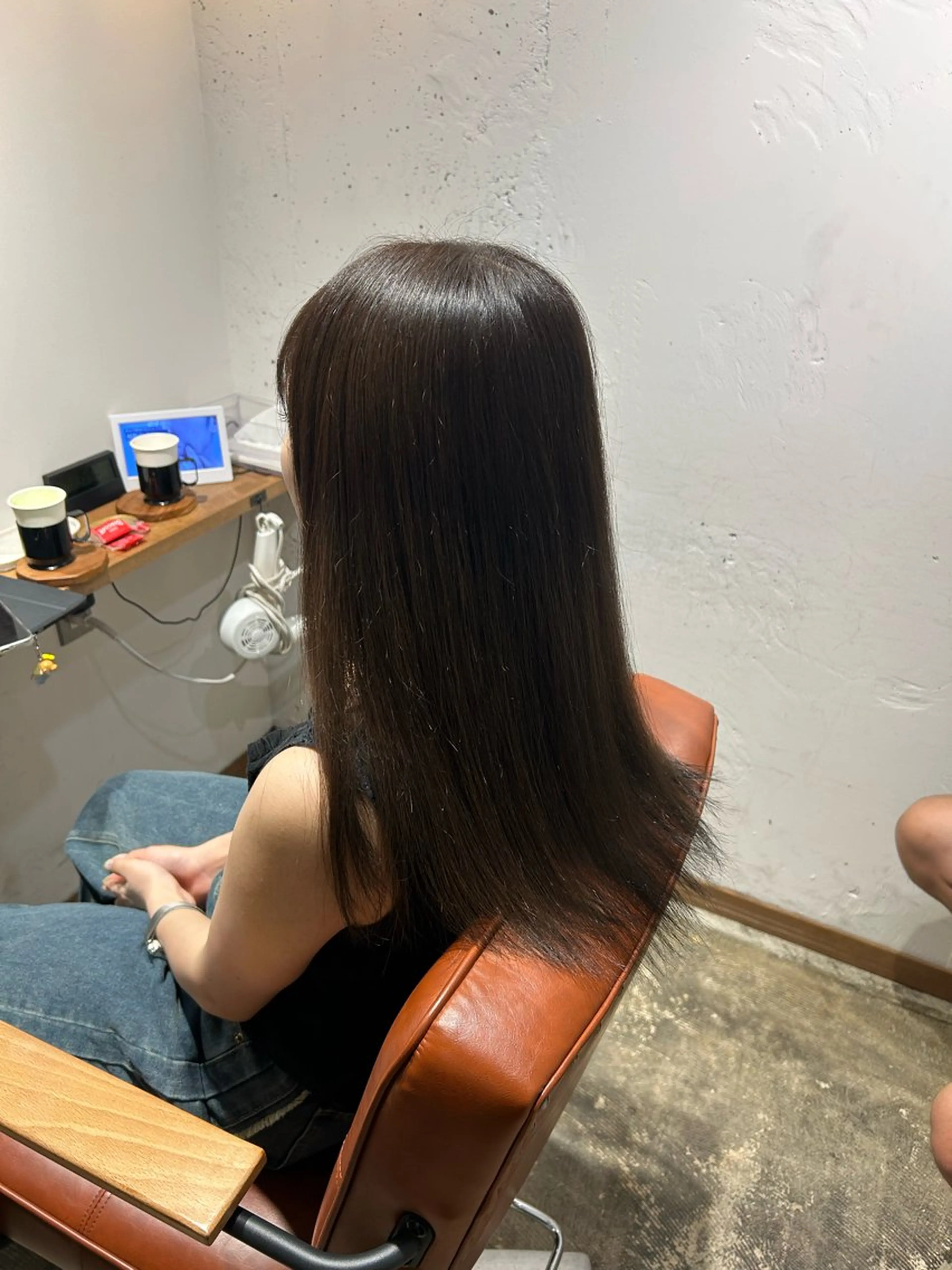 ロング カラー メンズカットモデル/ 鶴舞/犬塚愛奈のヘアスタイル