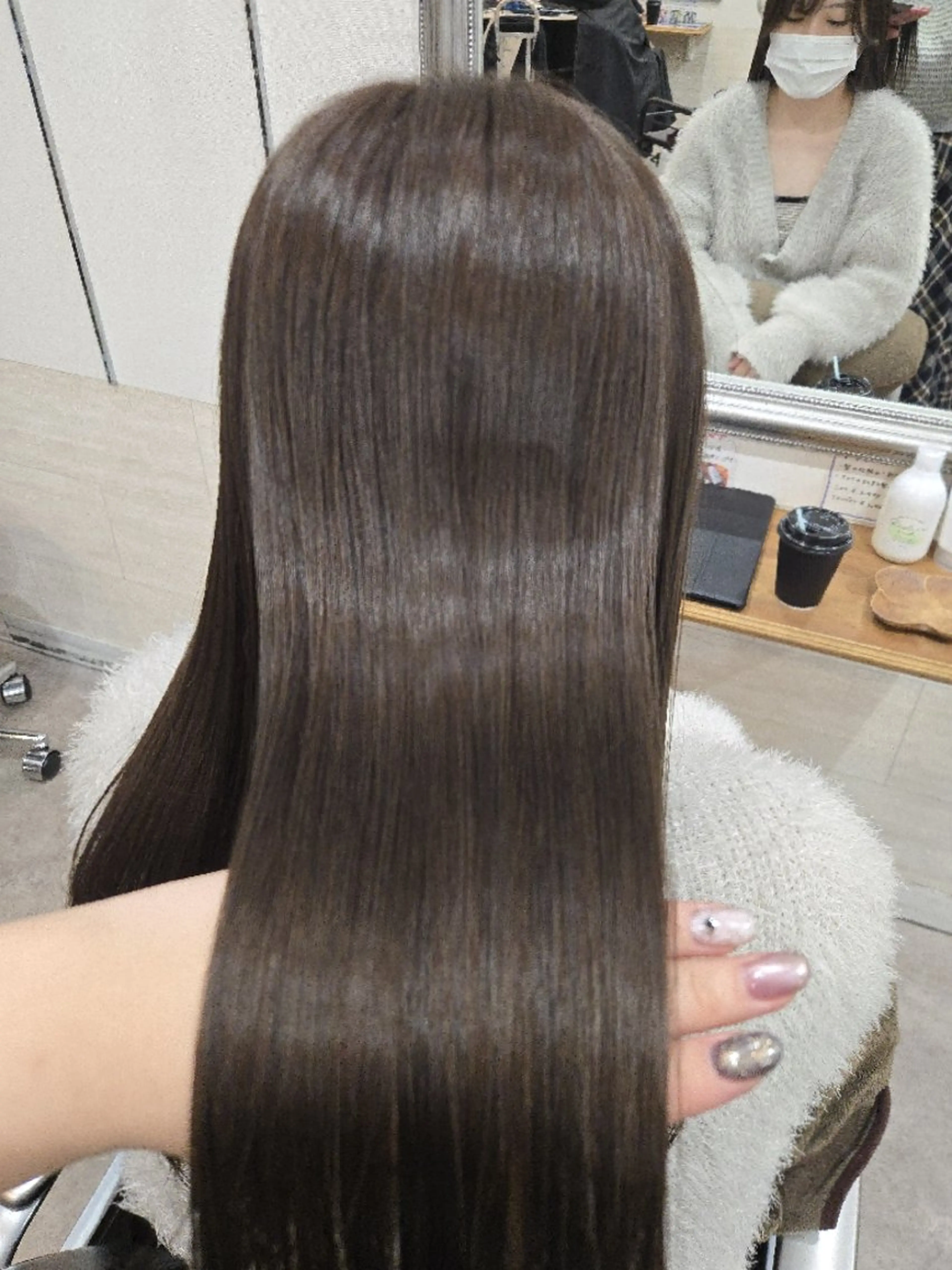 ロング カット トリートメント 暖色🍎透明感カラー 🩵小林かりんのヘアスタイル