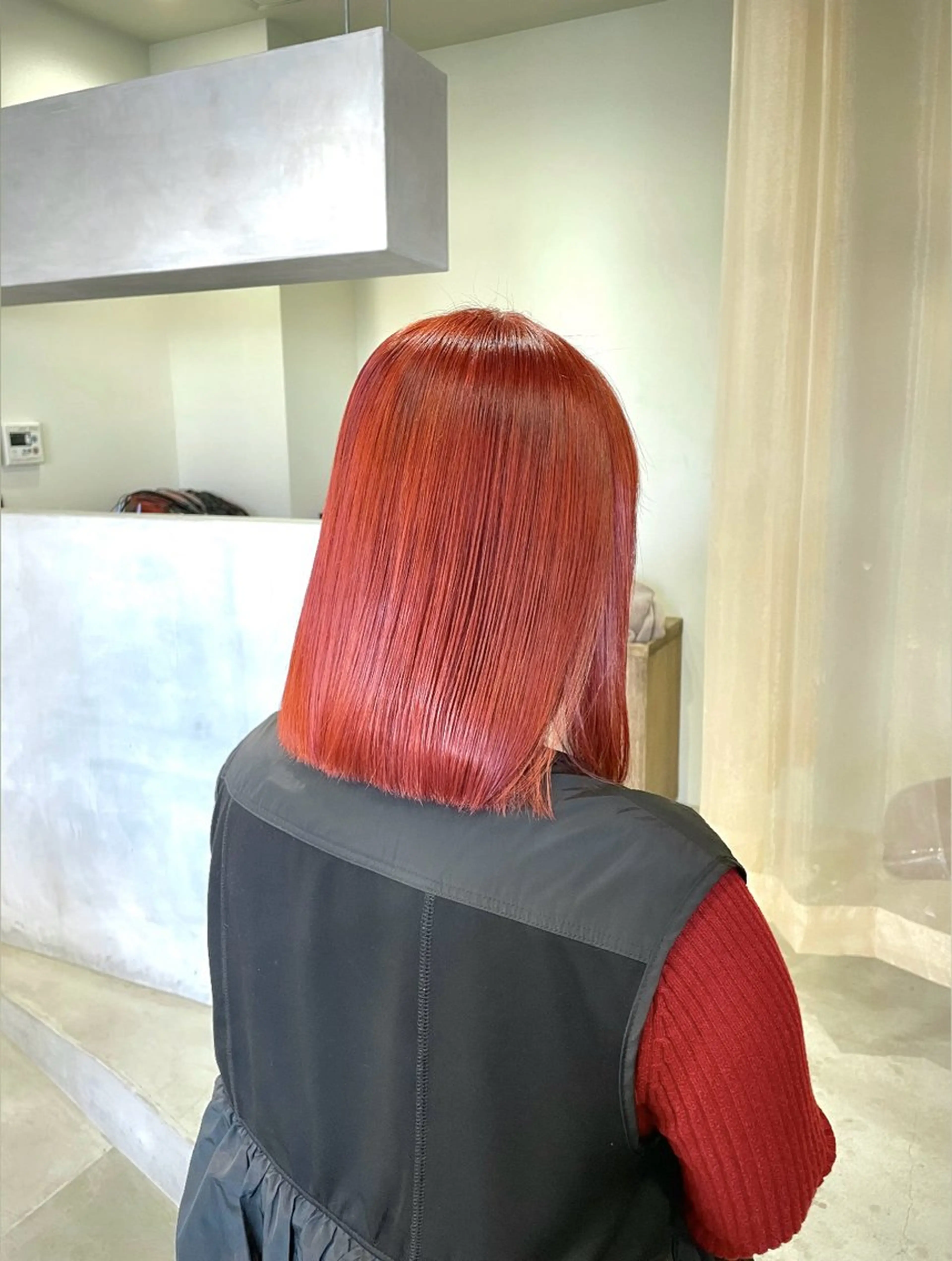 ショート カラー ヘアカラー トリートメント tim hinaのヘアスタイル