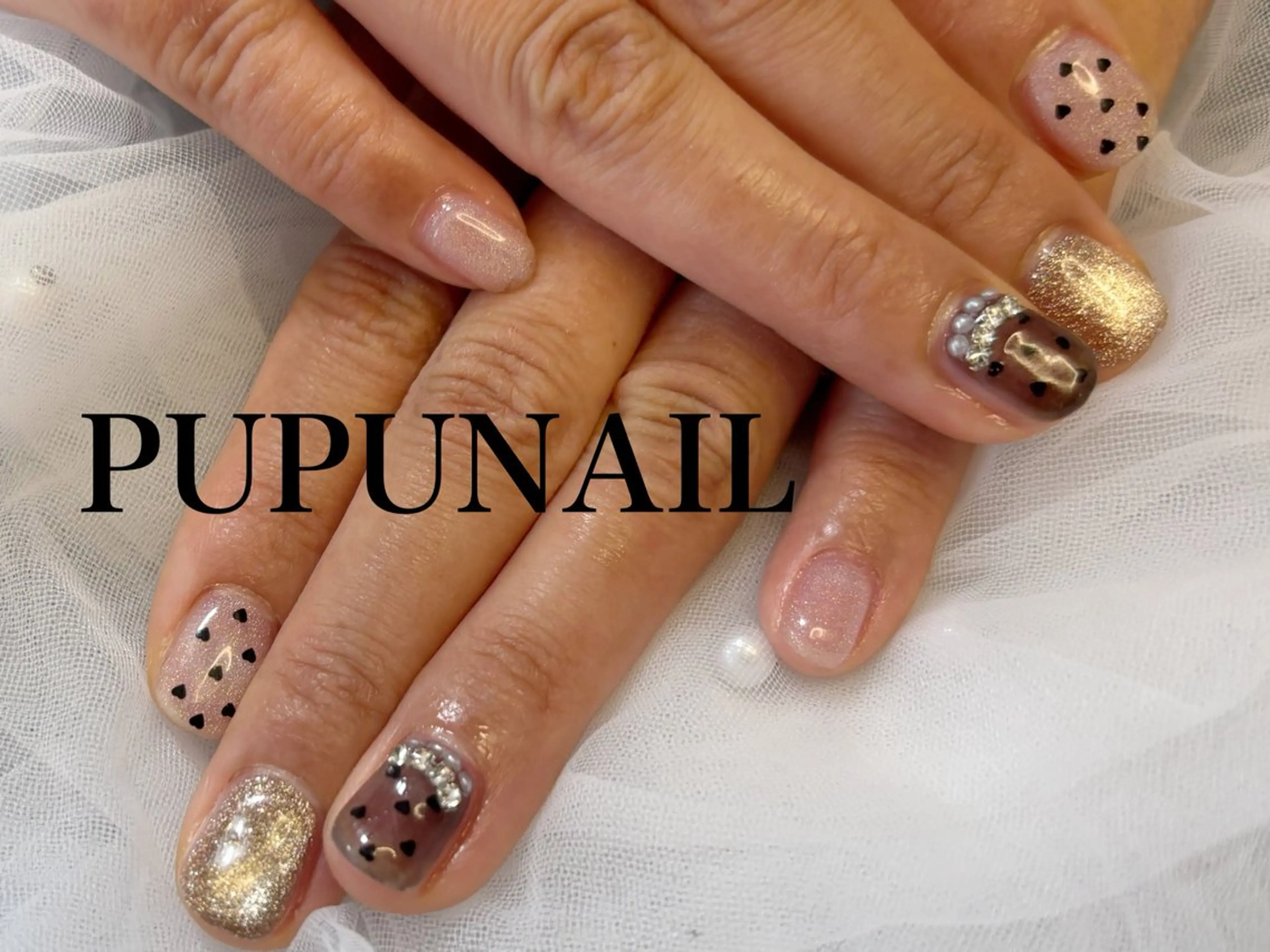 ミディアム ハンドネイル kido chieのネイルデザイン