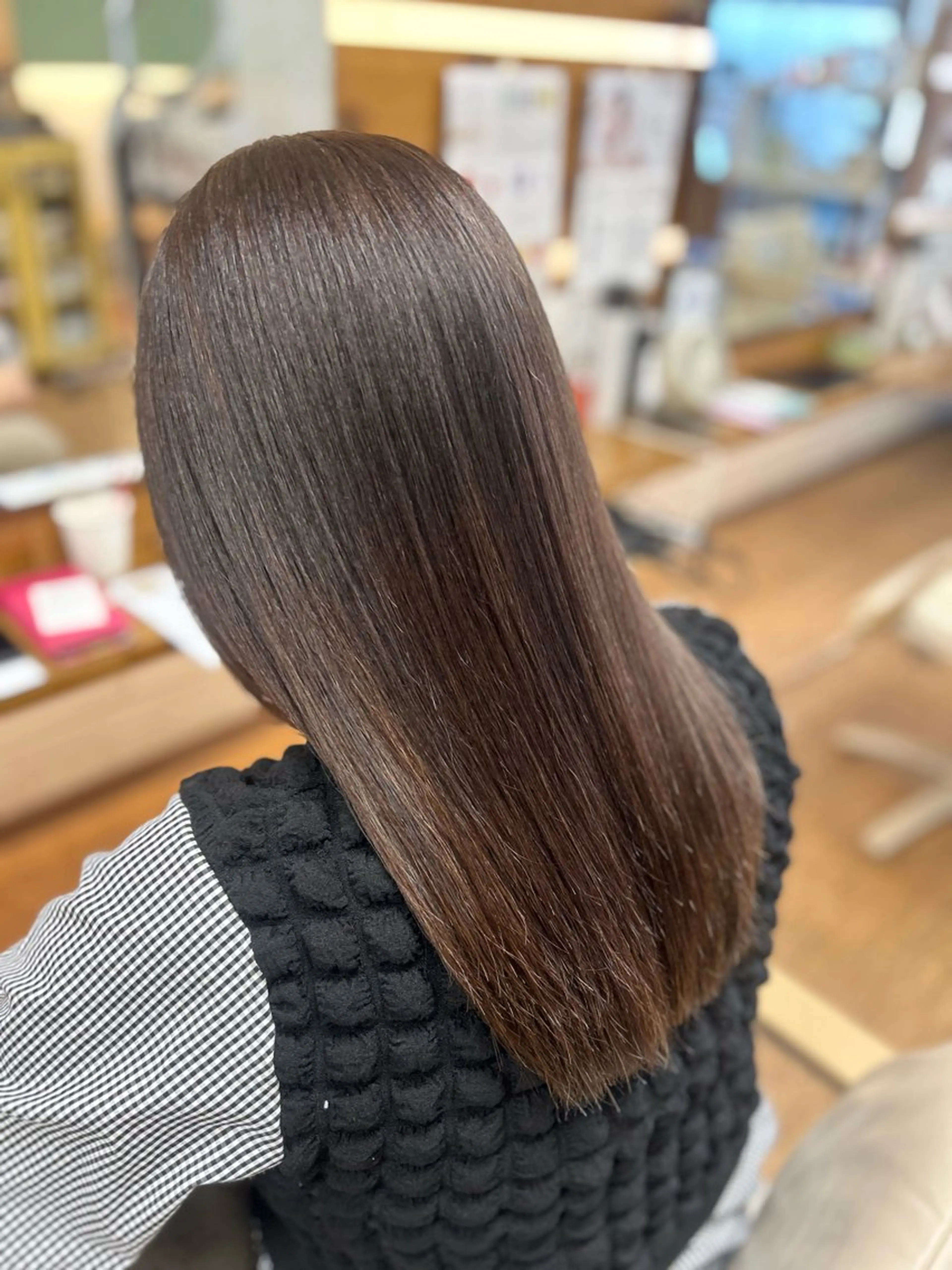 ロング 神谷 千明のヘアスタイル