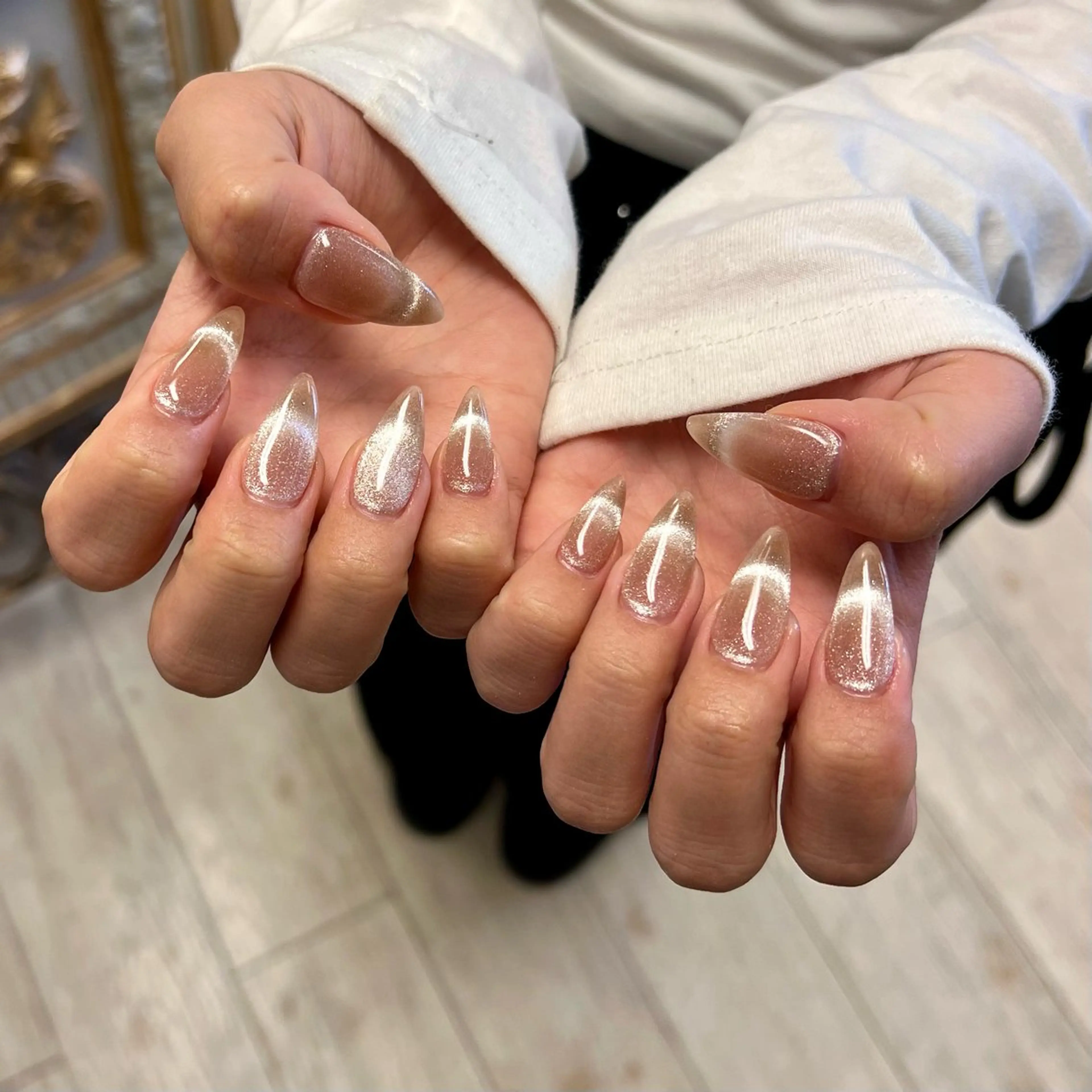 ネイル フレンチネイル ハンドネイル SAKURA 中島のネイルデザイン