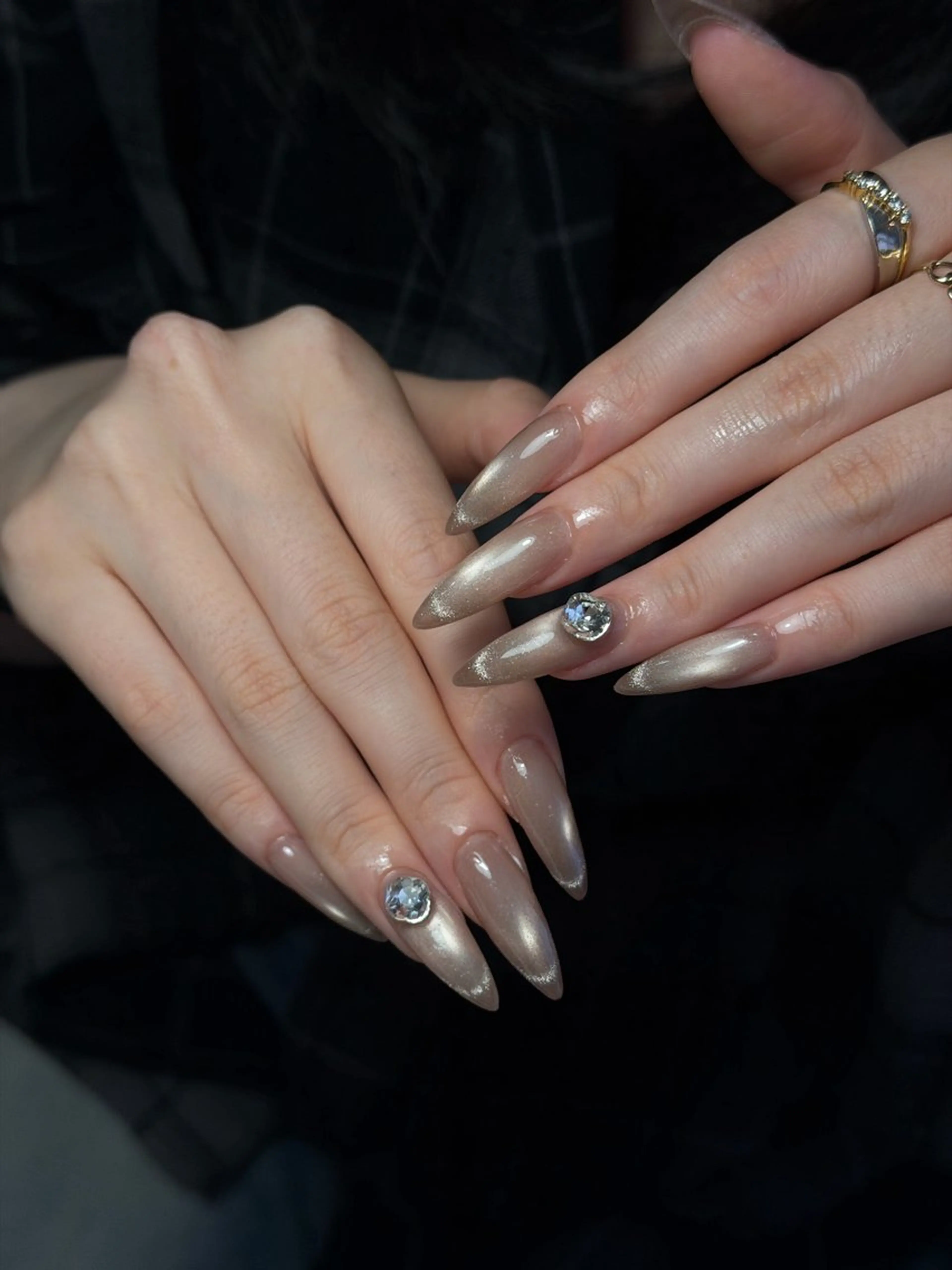 ネイル 韓国ネイル シンプルネイル ワンホンネイル ハンドネイル CoMo Nailのネイルデザイン