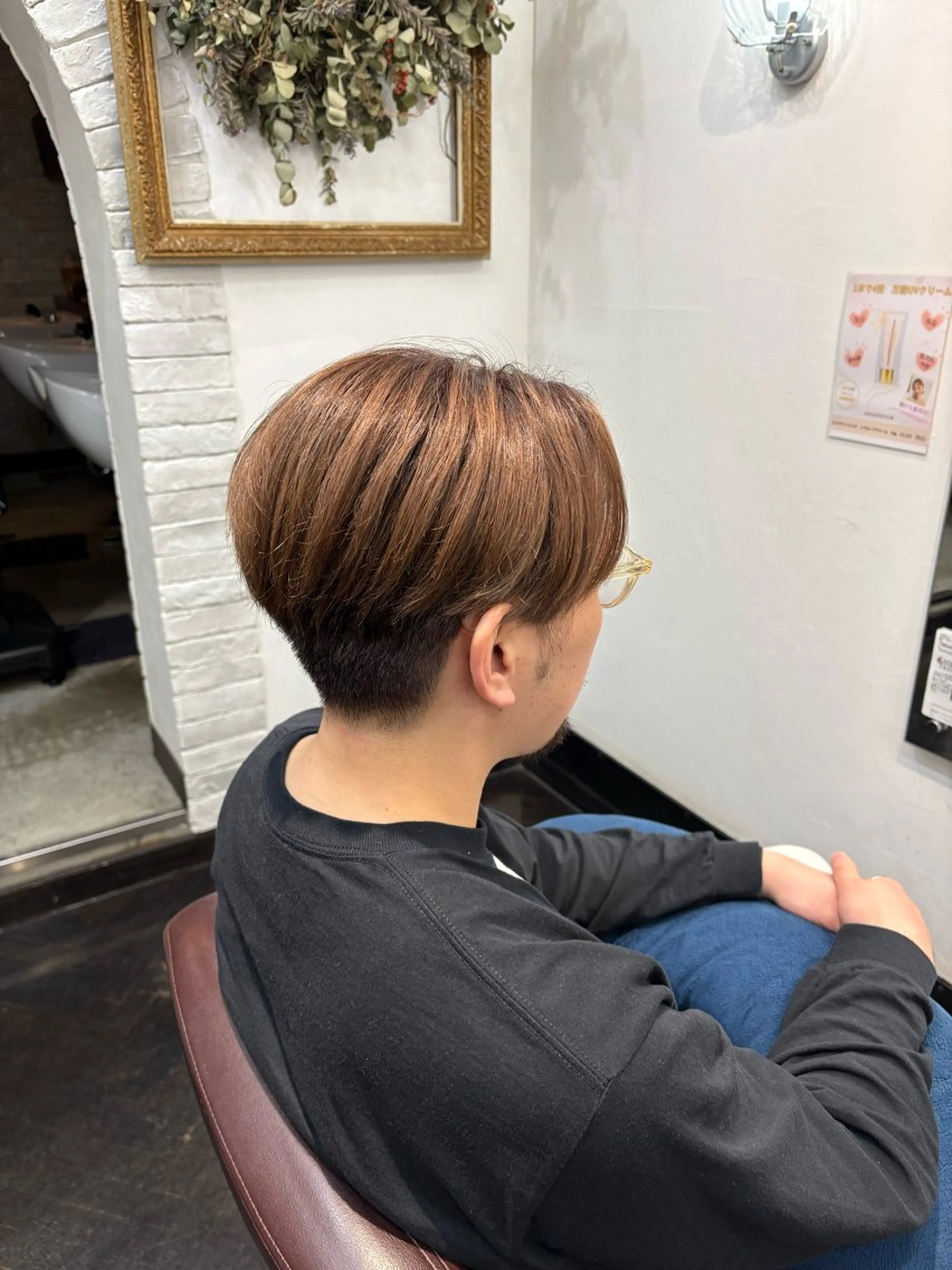 メンズ ラカットゾーン 田中李奈のヘアスタイル