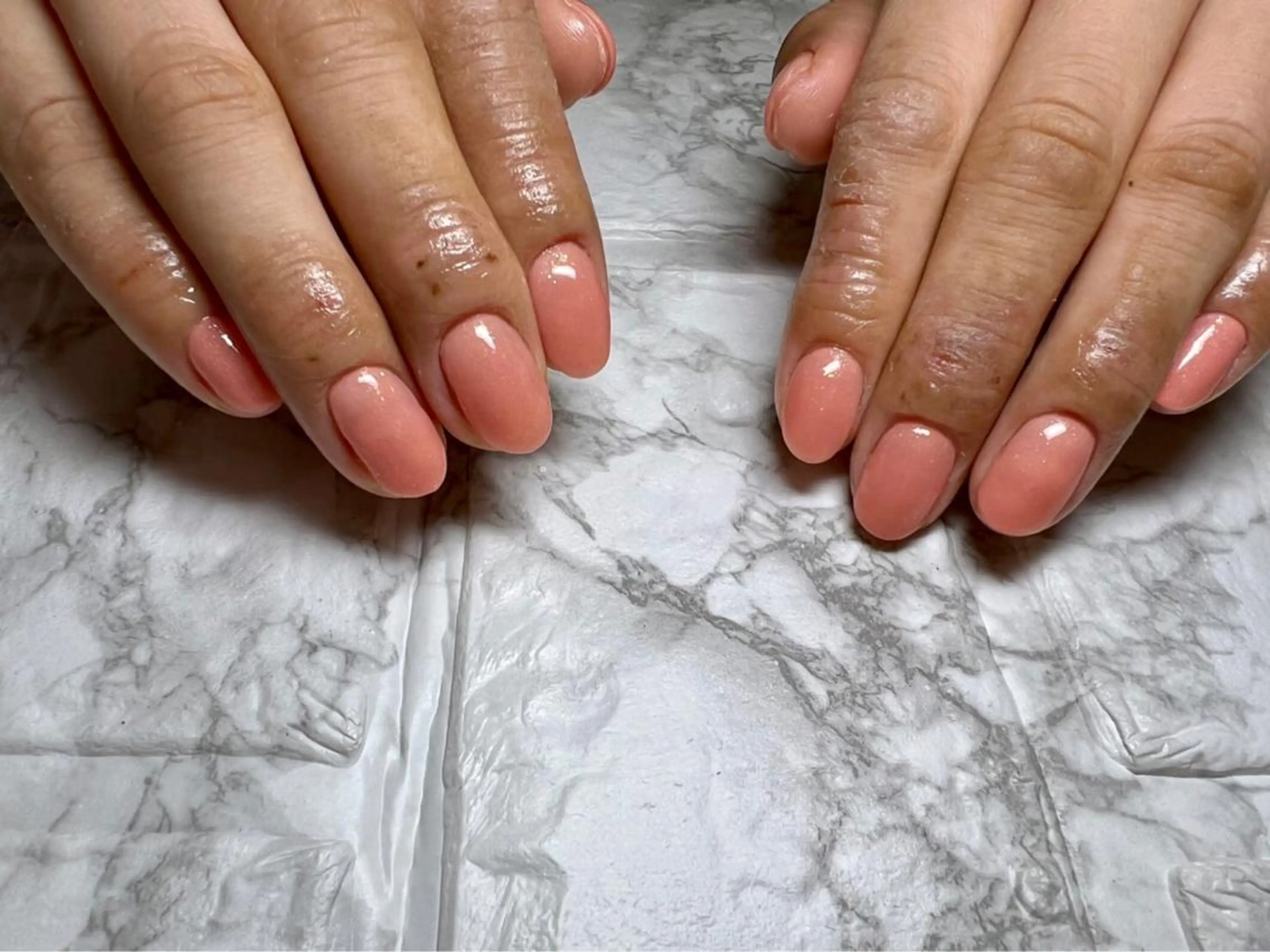 ネイル オフィスネイル シンプルネイル ❤︎MN❤︎ モンのエステ・リラクイメージ