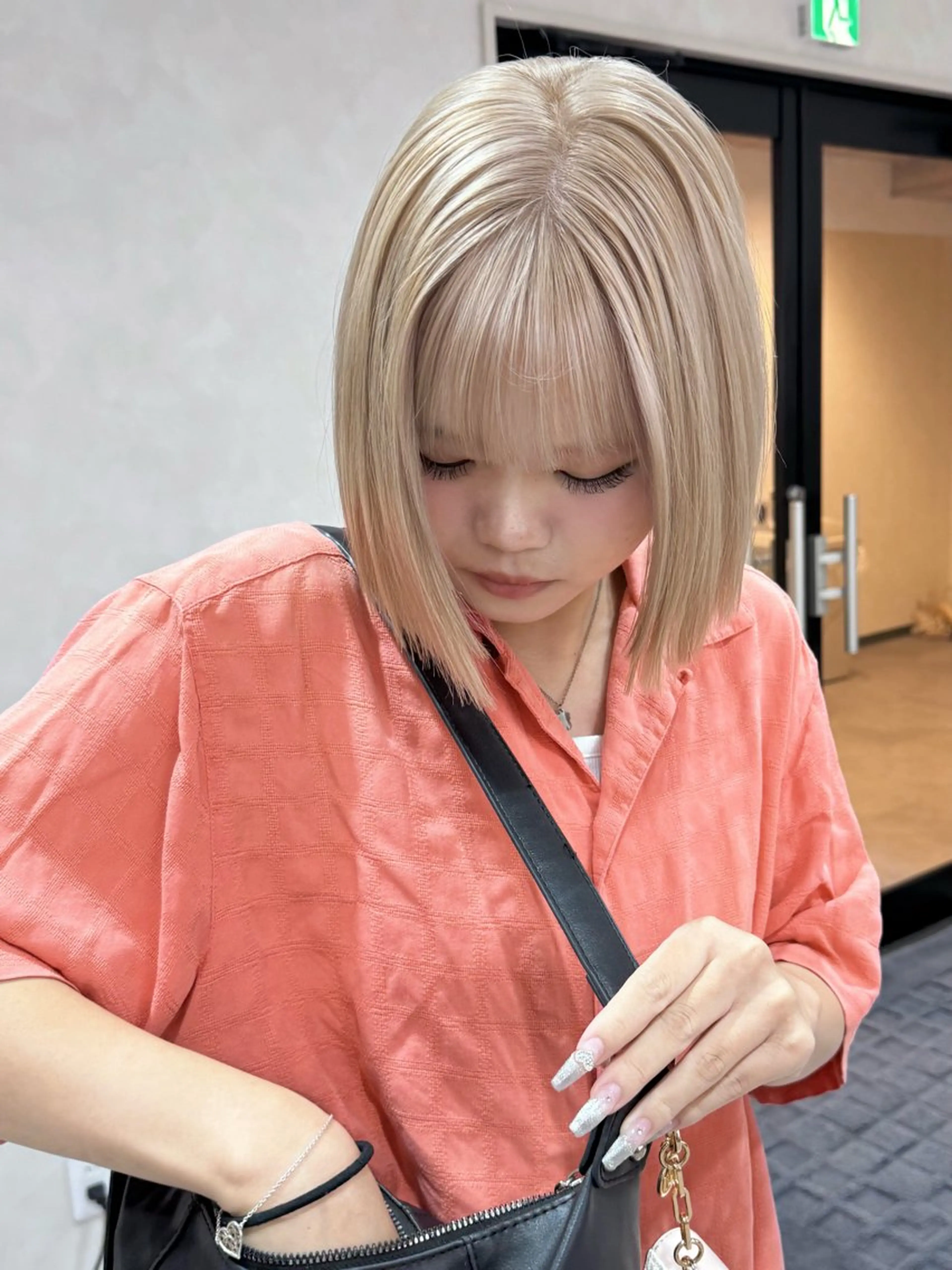 ショート すずか ／艶感カラー🪽🫧のヘアスタイル