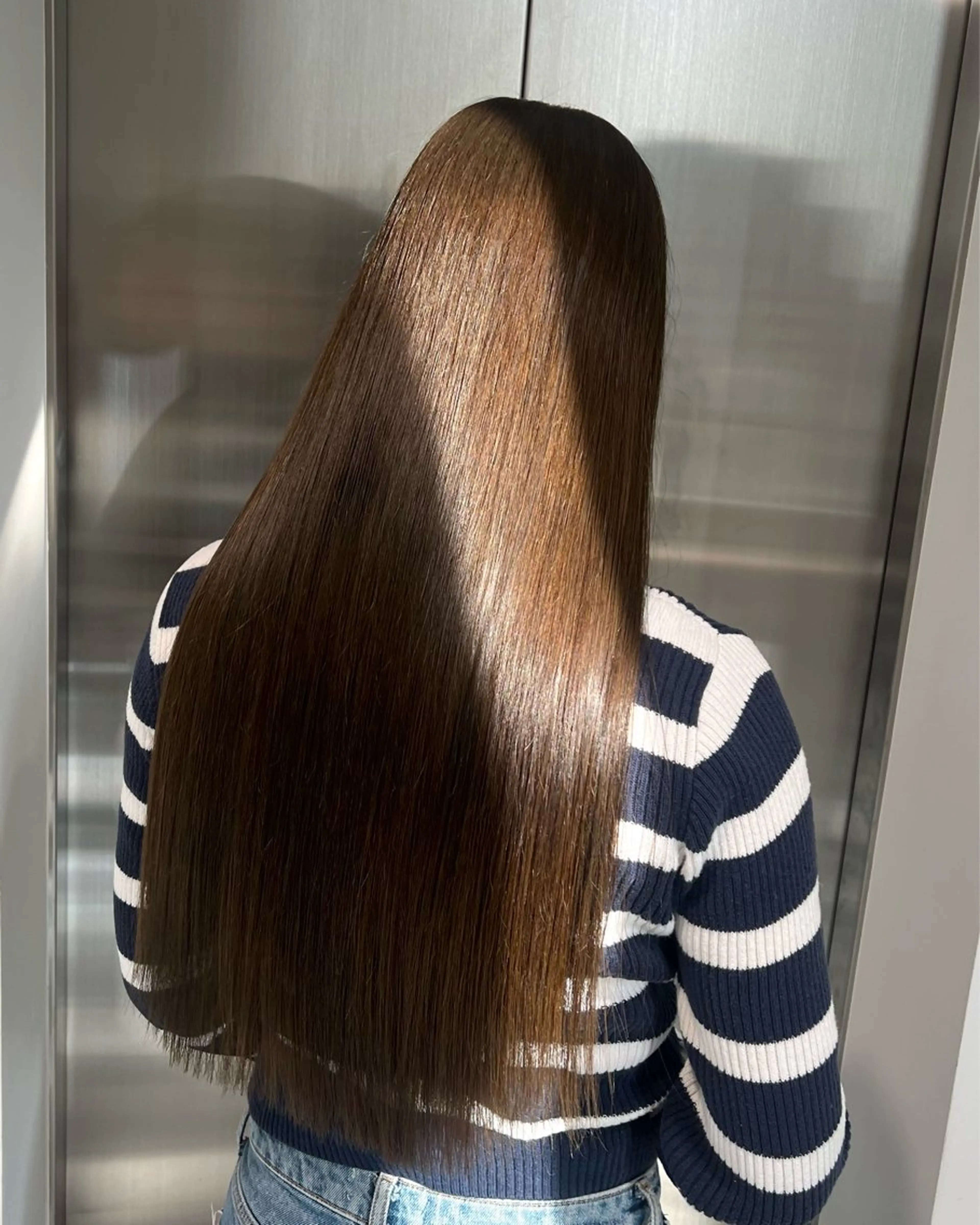 ロング カラー カット ヘアカラー トリートメント 赤みゼロ/透明感 カラー🌿KANTAのヘアスタイル