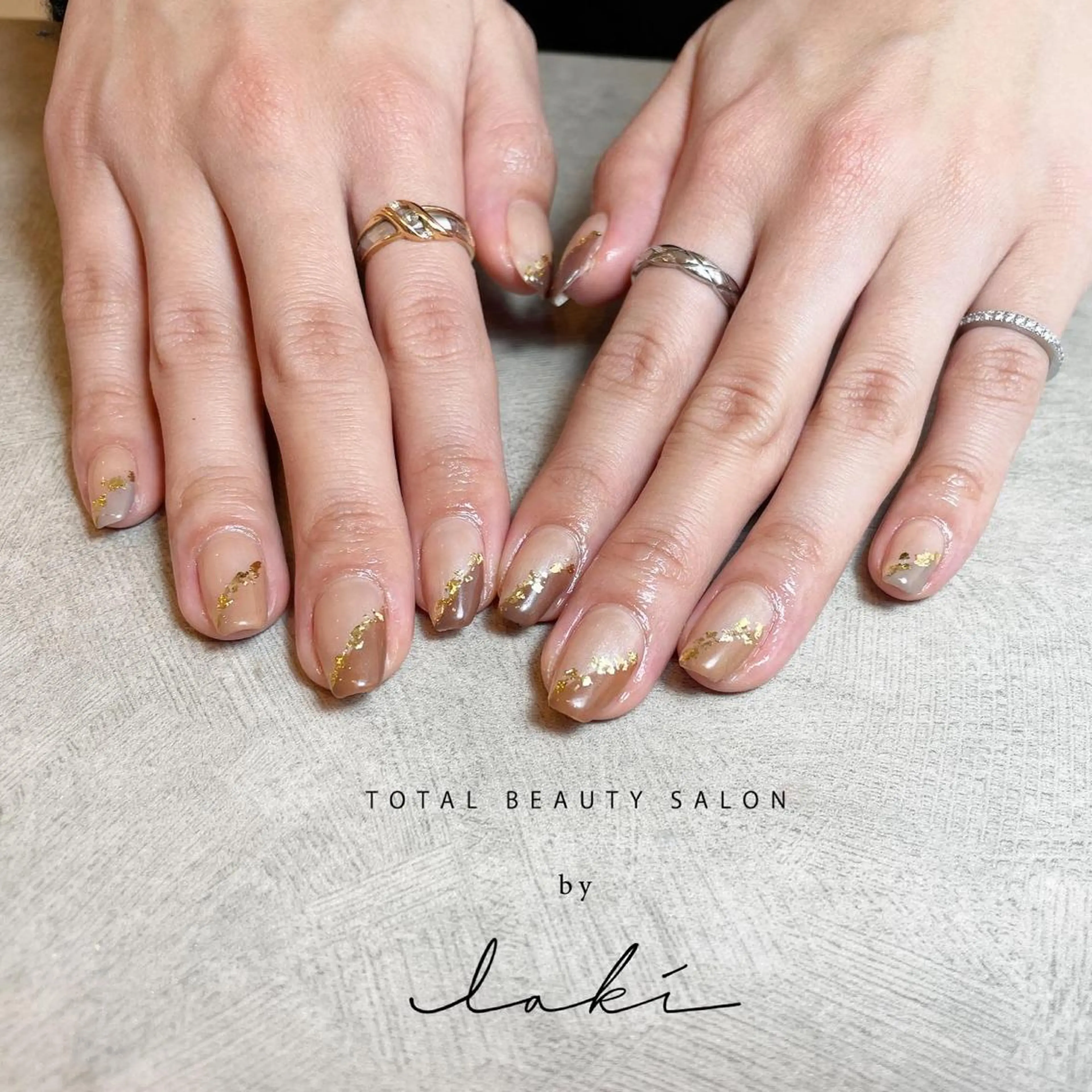 ネイル フレンチネイル ハンドネイル my&_ maimiのネイルデザイン