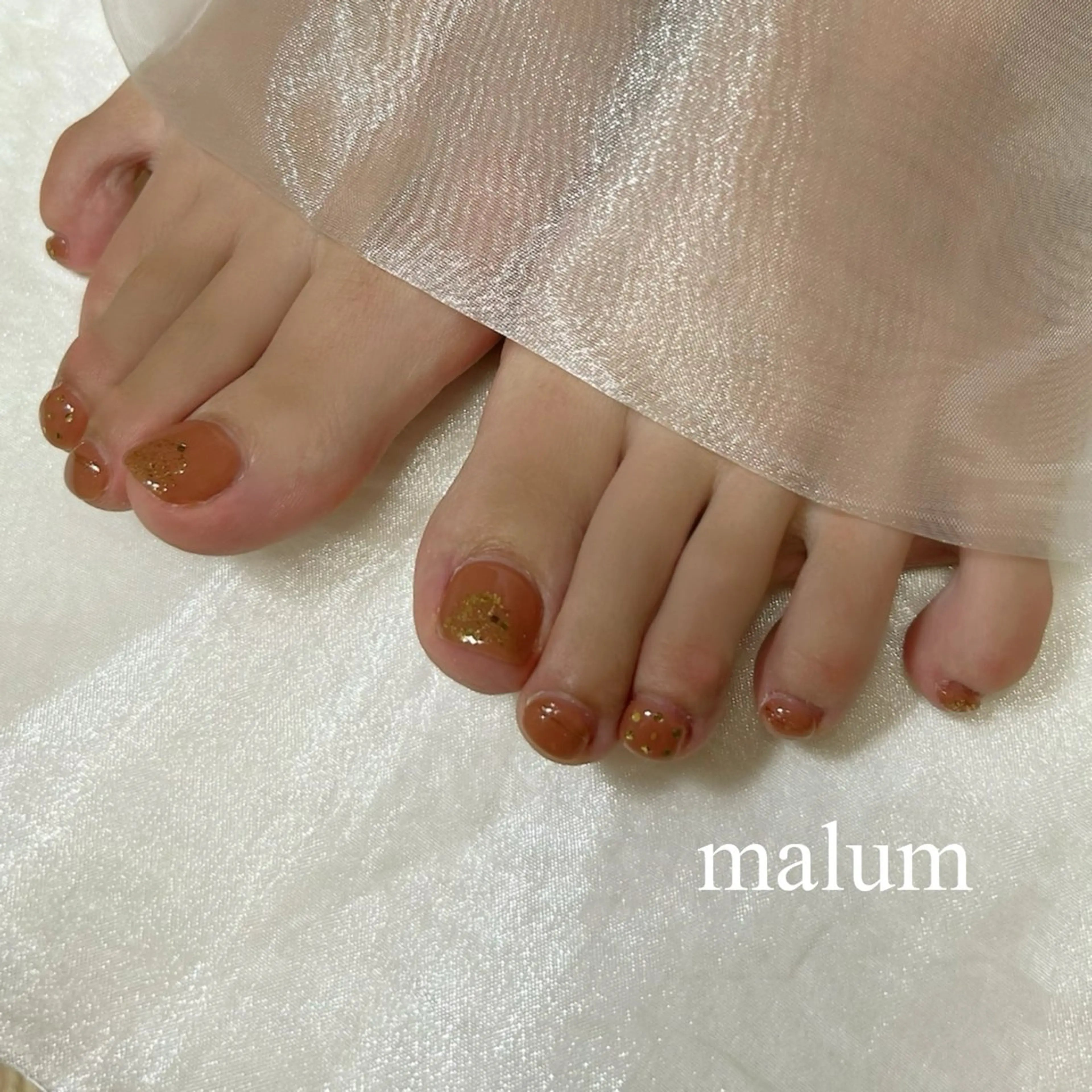 ネイル フットネイル malum nailのネイルデザイン