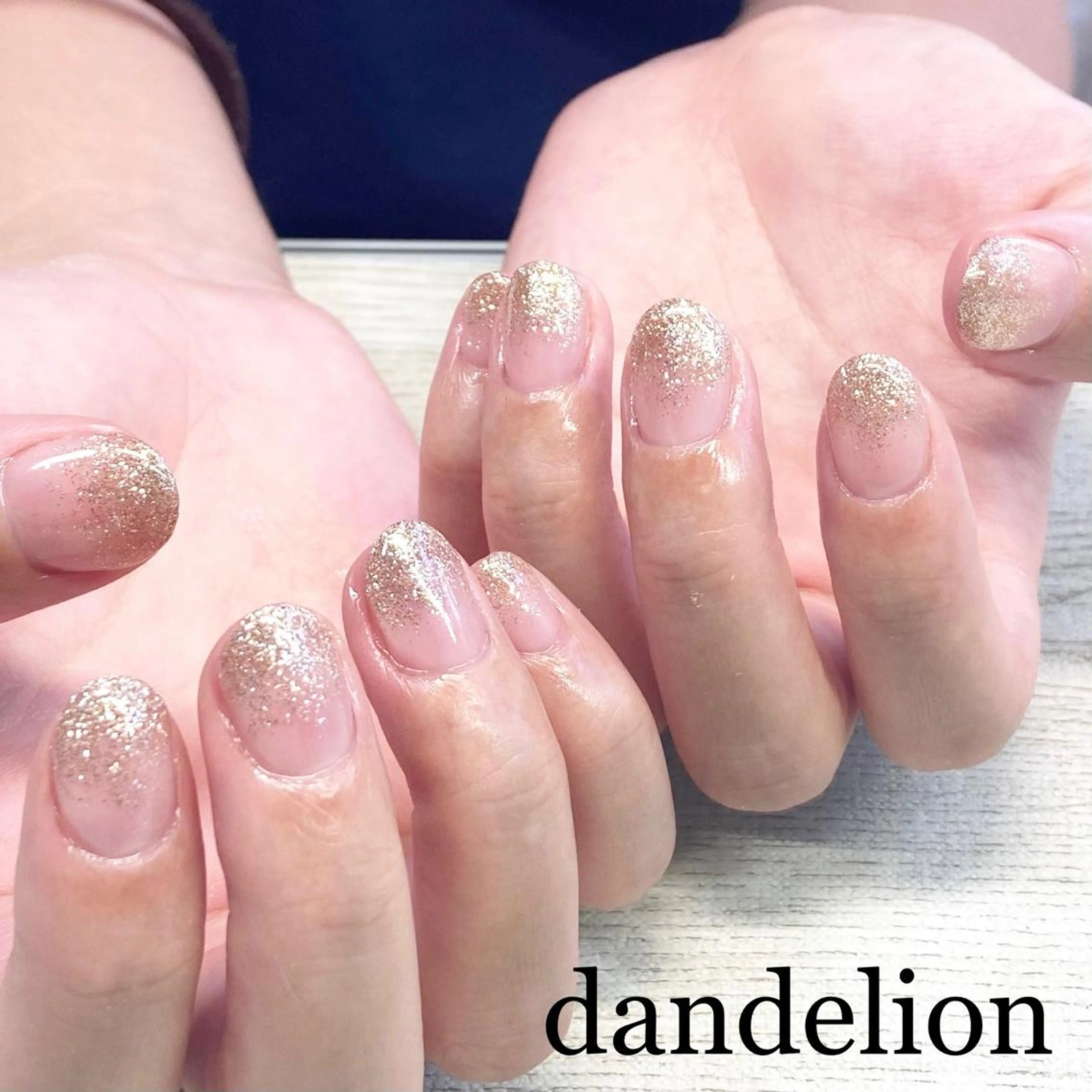 ネイル ハンドネイル ハンドケア dandelion ダンデライオンのネイルデザイン