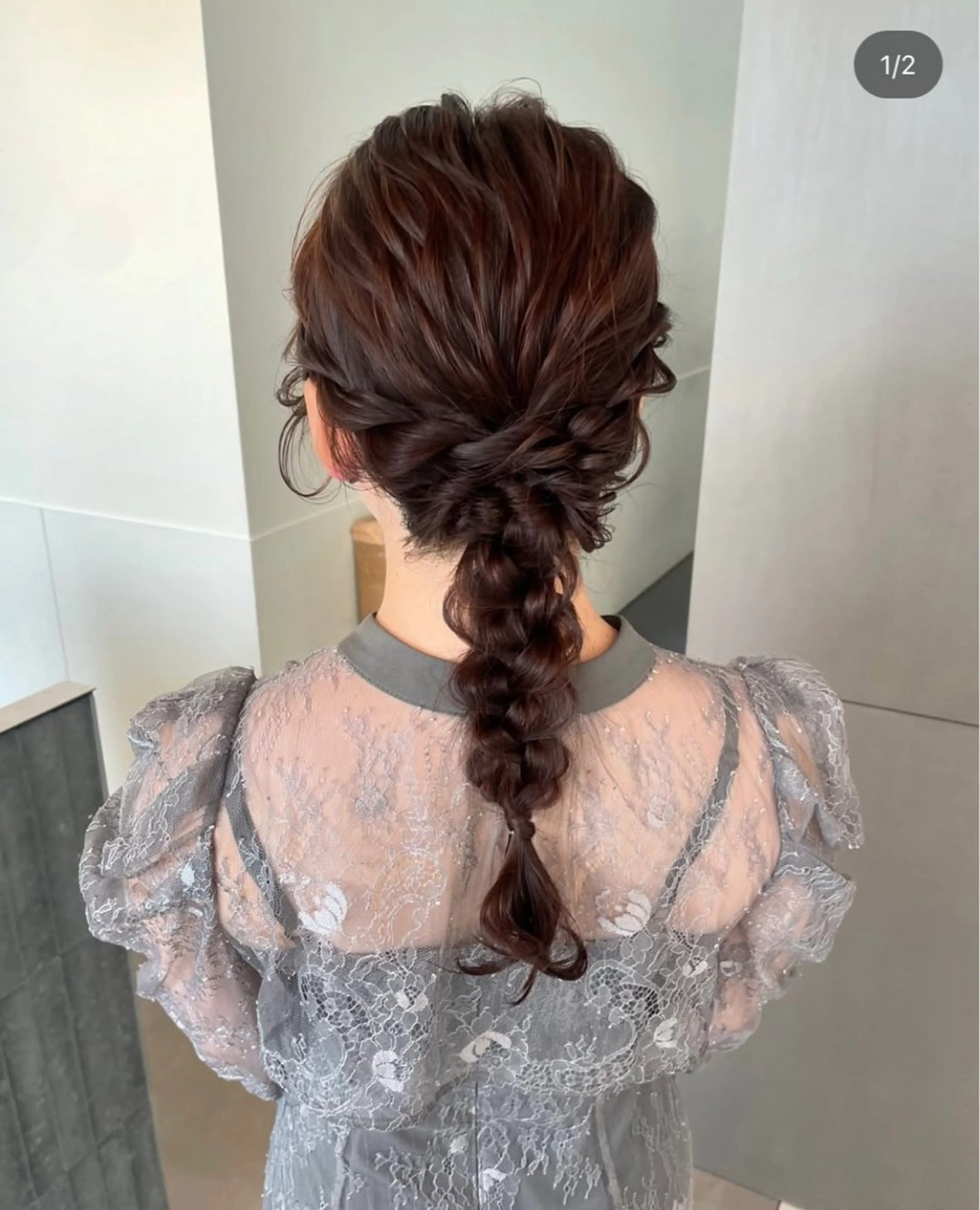 ヘアアレンジ 高発色ブリーチ/ ハイレイヤー🪽aiのヘアスタイル