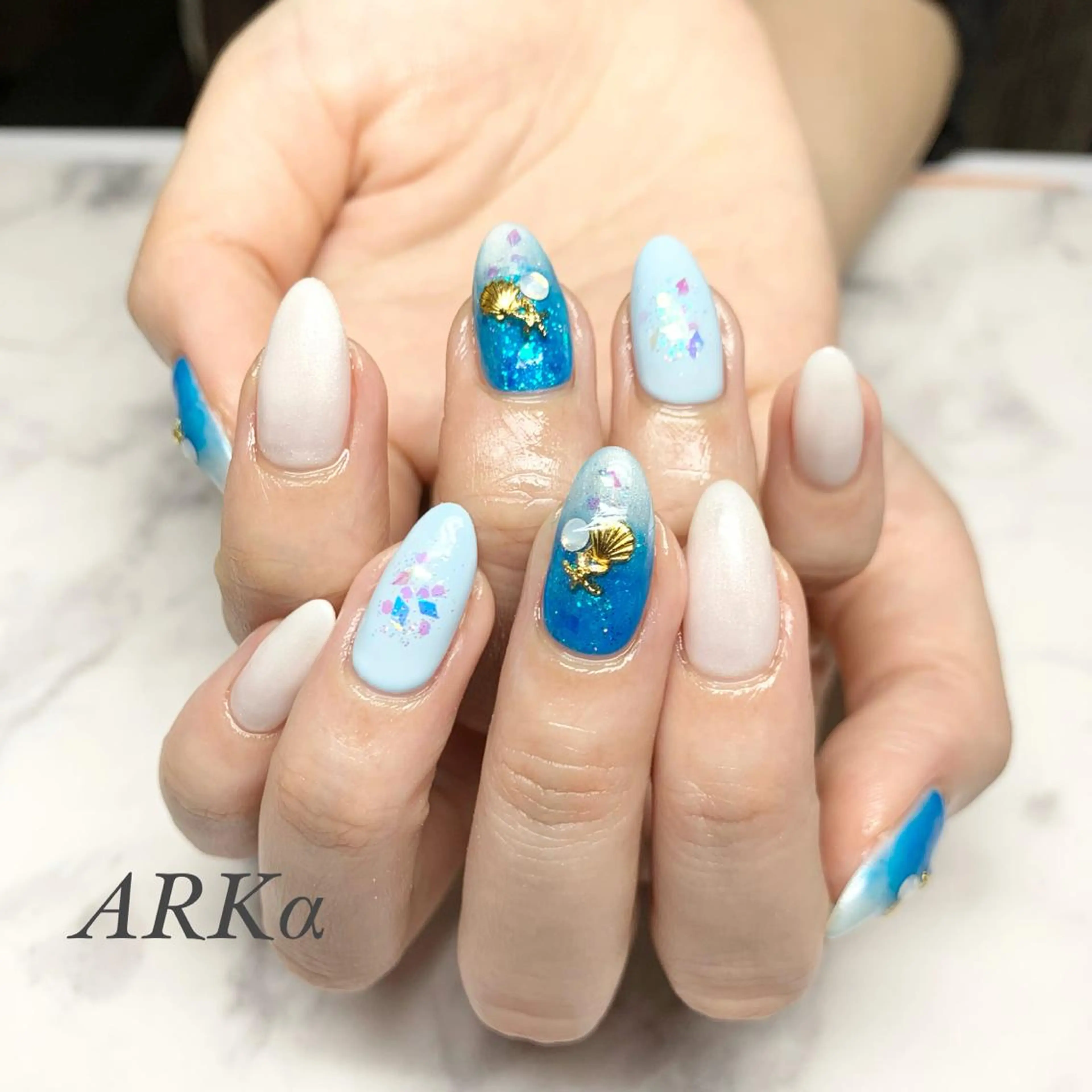 ネイル ハンドネイル Nailsalon ARKαのネイルデザイン