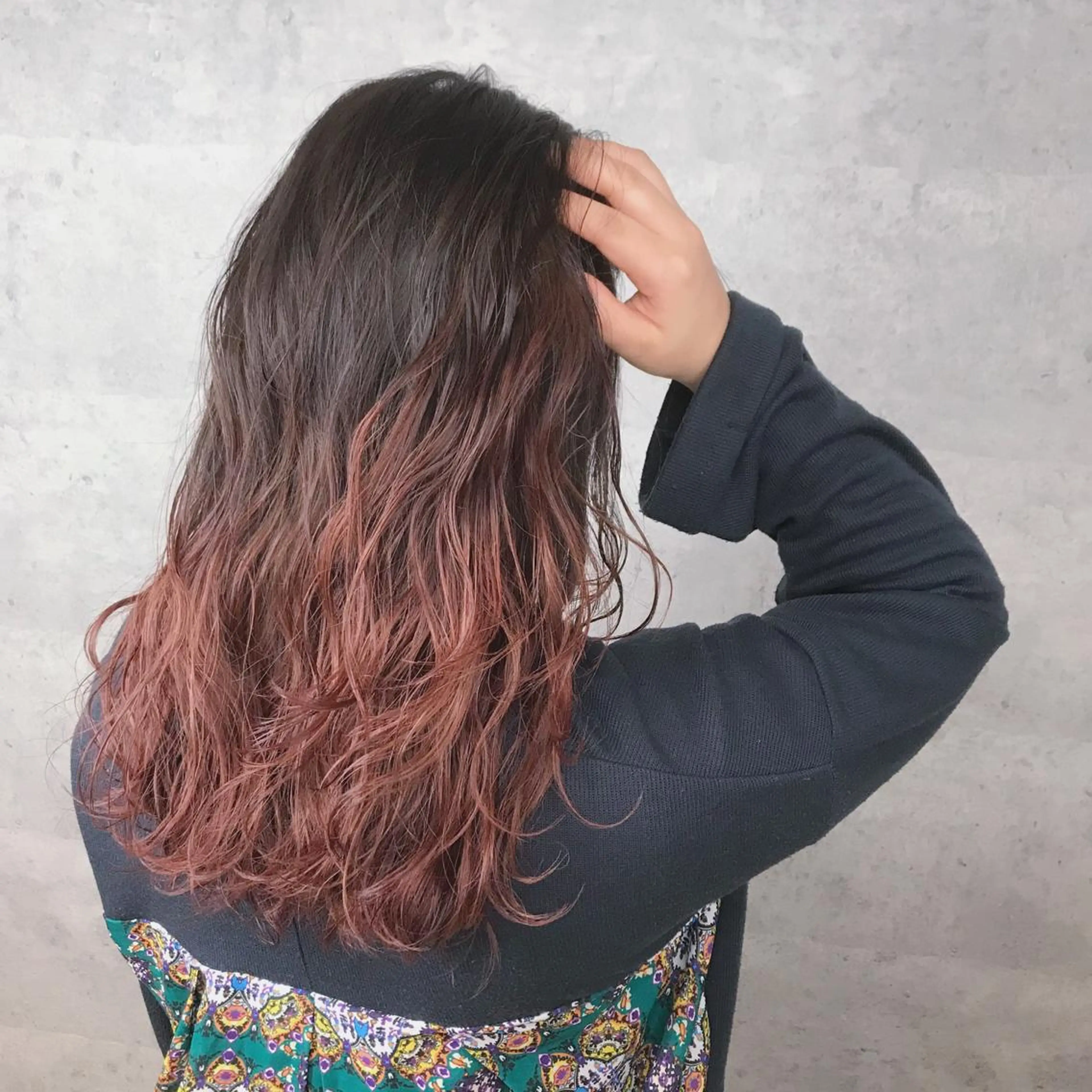 ロング カラー アンダーバーホワイト_WHITE所属・_WHITE芝本 賢吾【天王寺店】のヘアスタイル