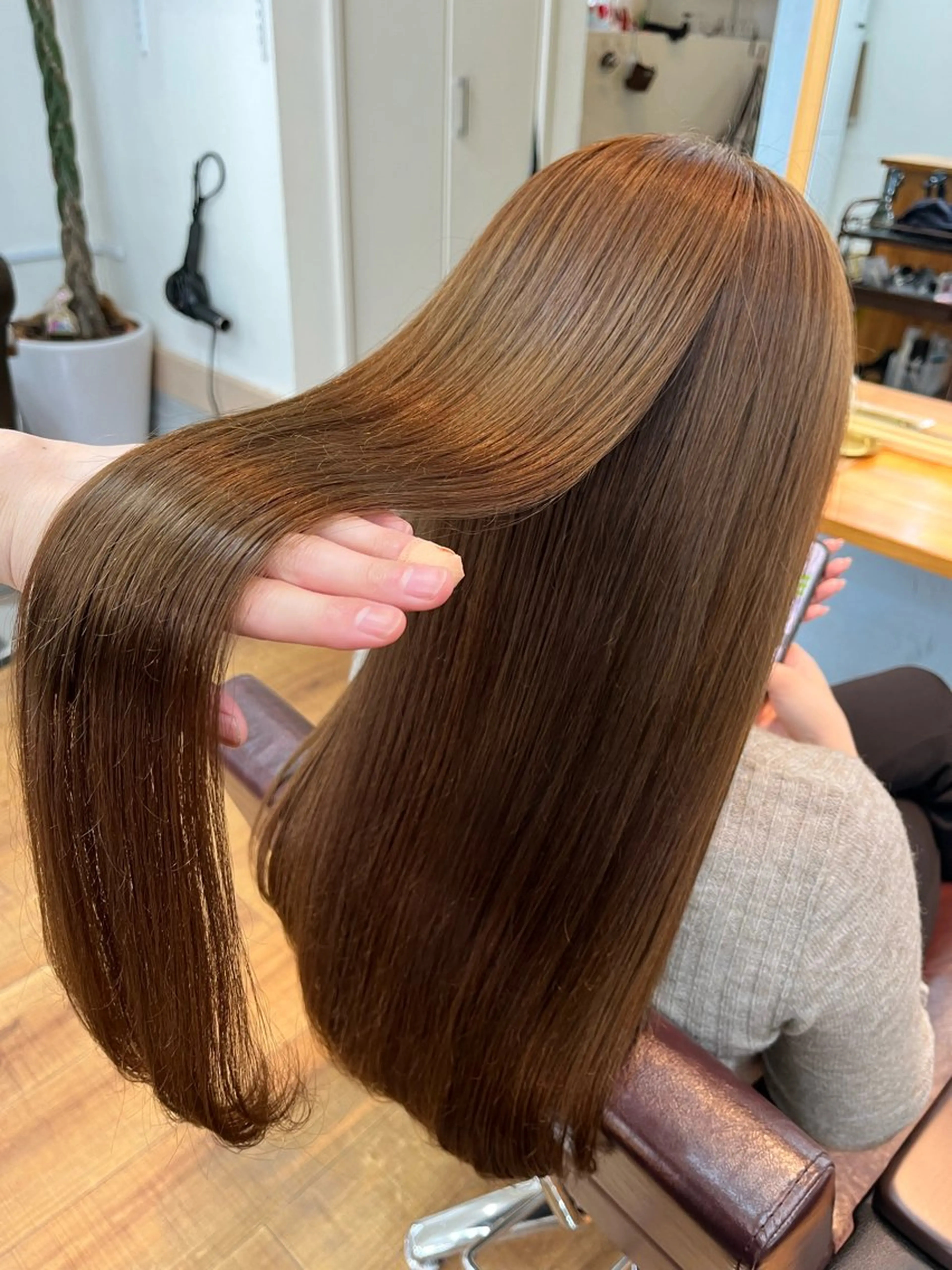 セミロング カラー ダブルカラー インナーカラー 髪質改善 ヘアカラー トリートメント ヘッドスパ 🫧ハイトーン/ ブリーチ🫧白石航汰のヘアスタイル