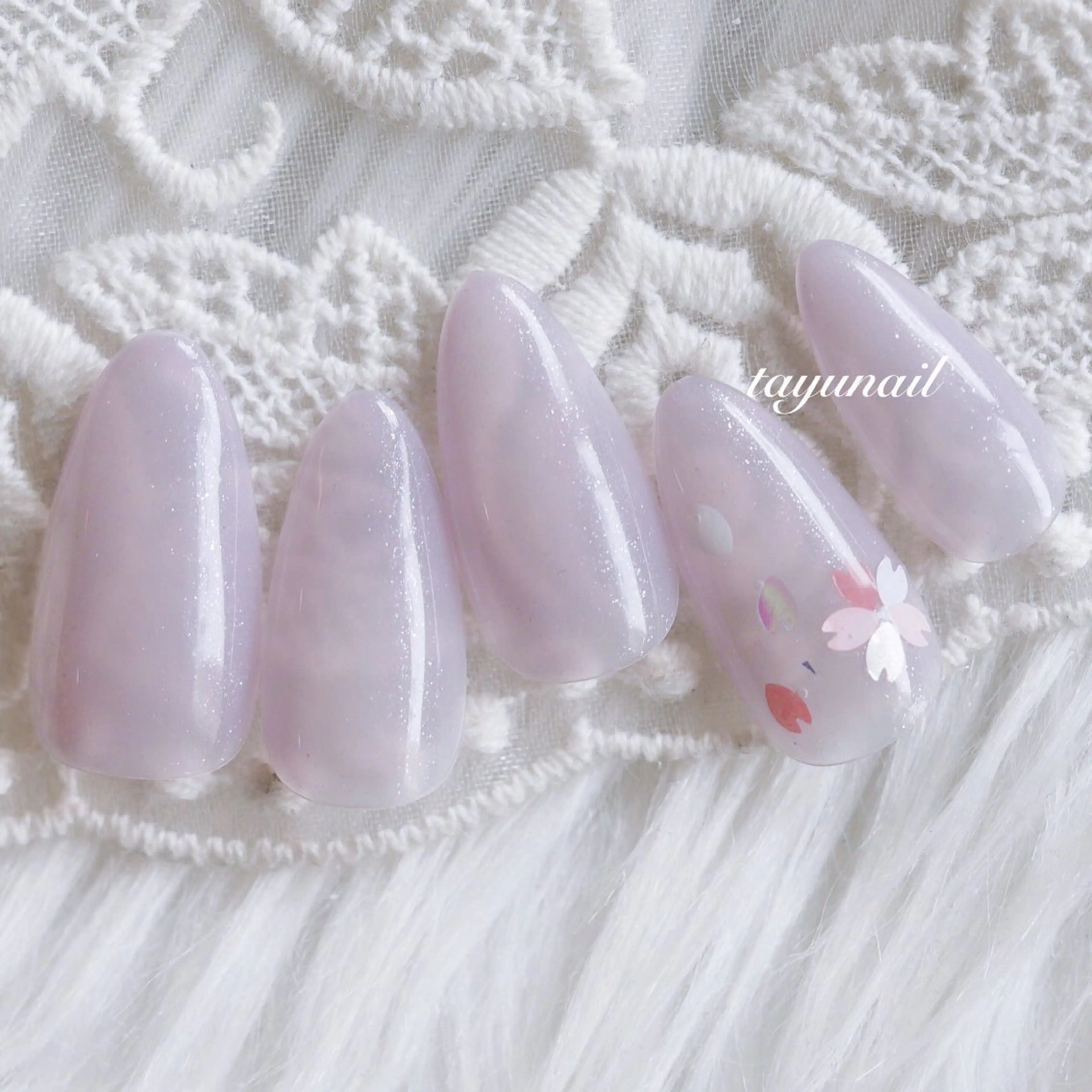 ネイル アートネイル ジェルネイル パラジェル シンプルネイル ハンドネイル ネイルサロン 【たゆnail】のネイルデザイン