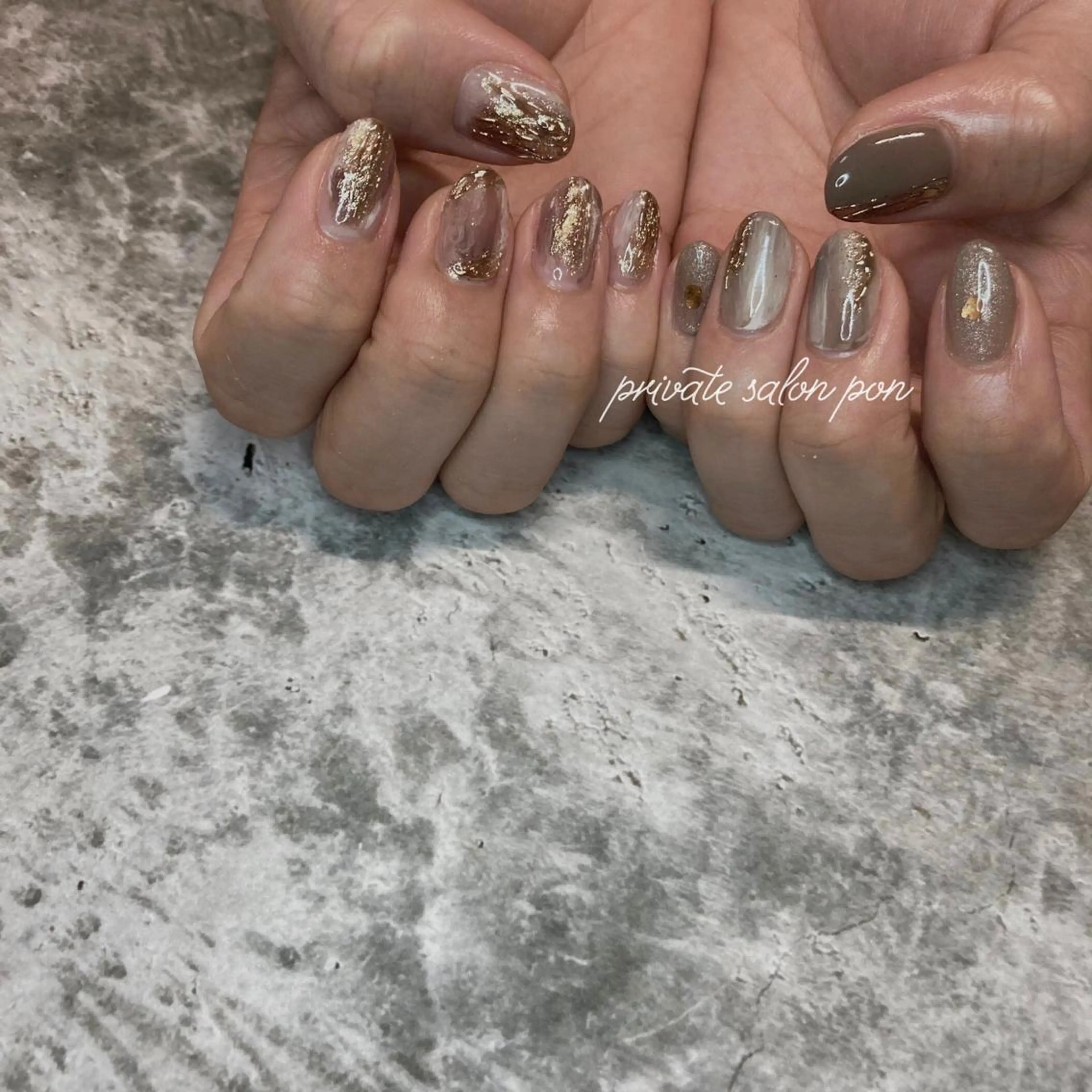 ネイル private salon　ponのネイルデザイン