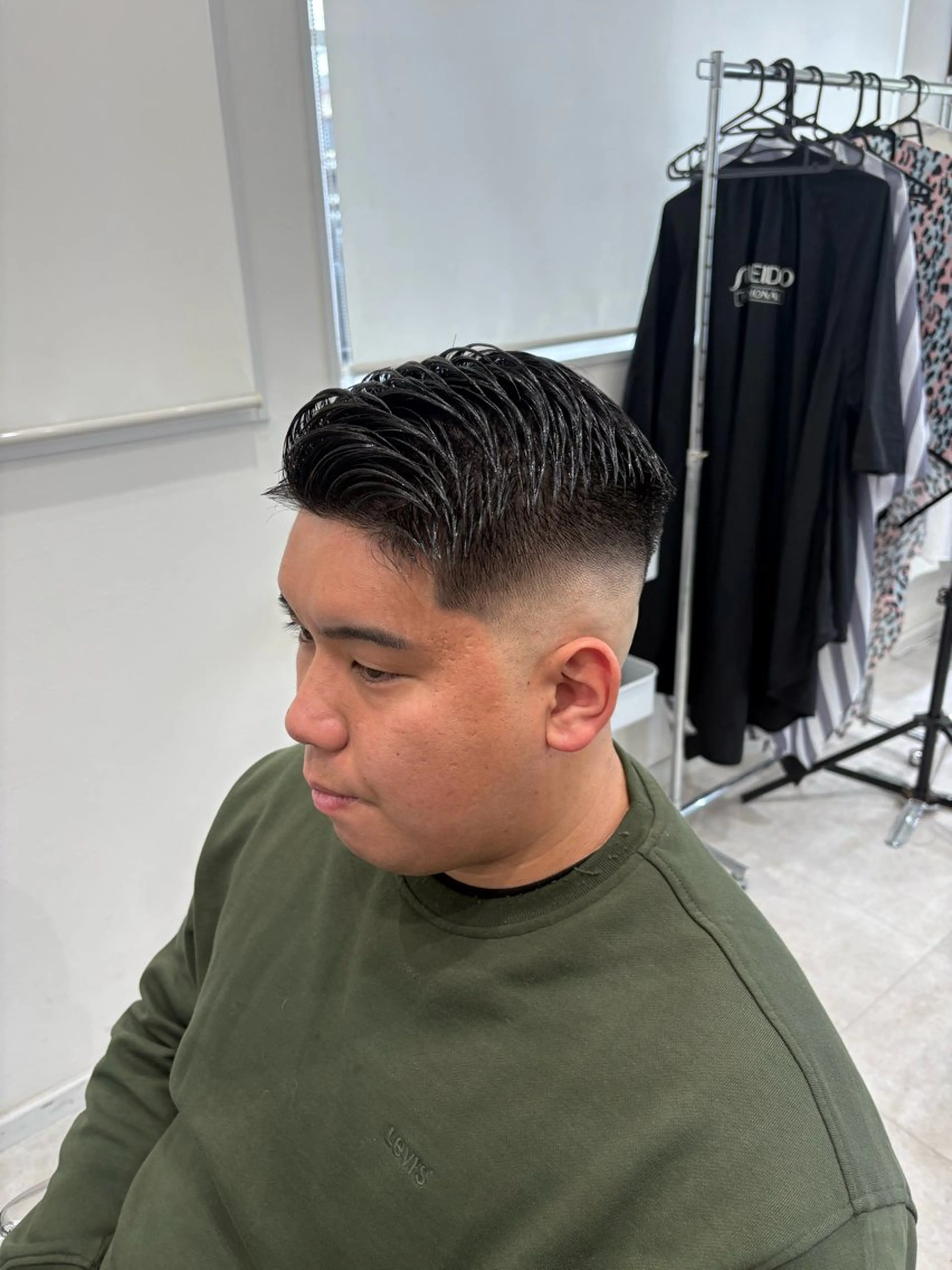 ショート メンズ カット 本間 颯太のヘアスタイル