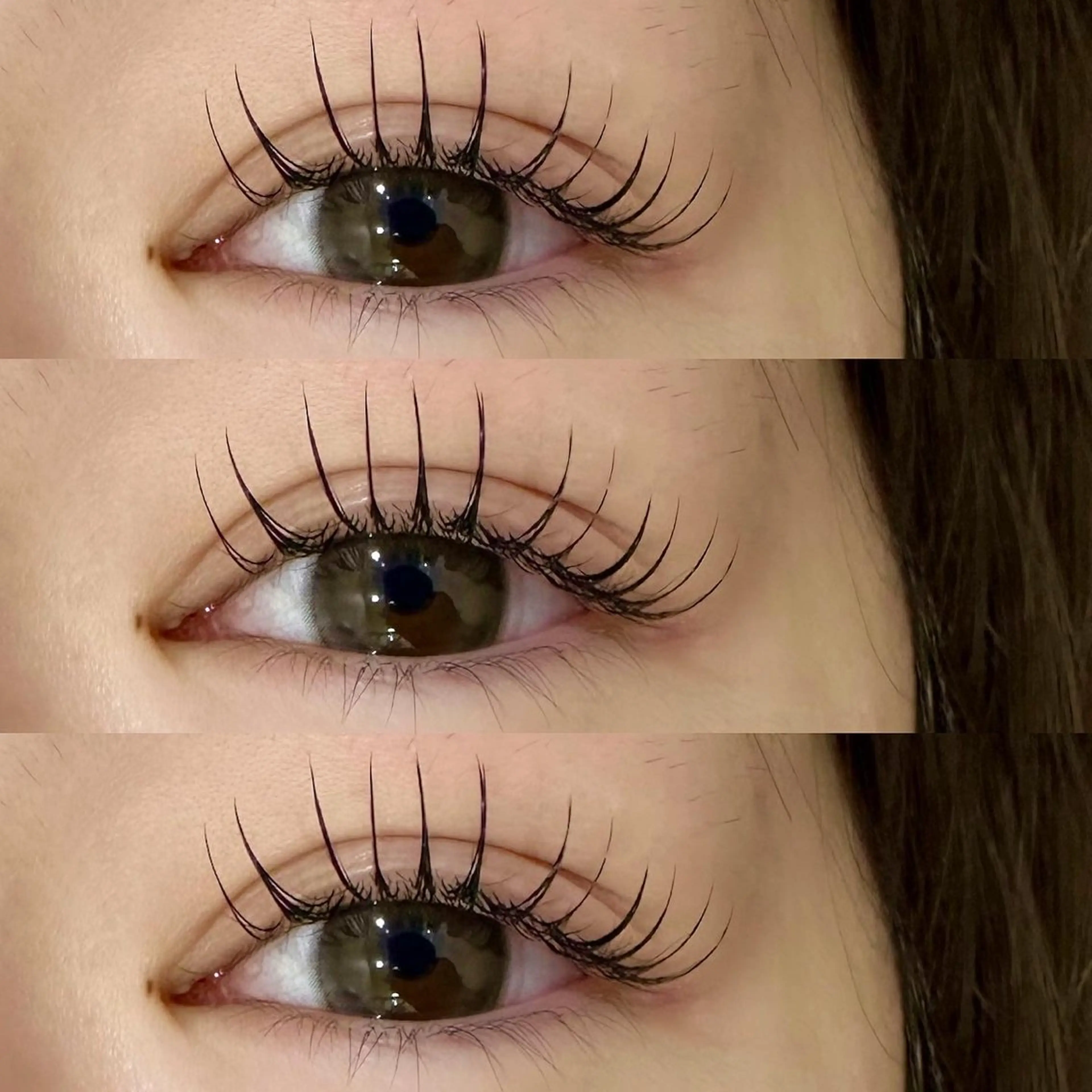 オフ無料🤍フラットラッシュ120本✨の写真