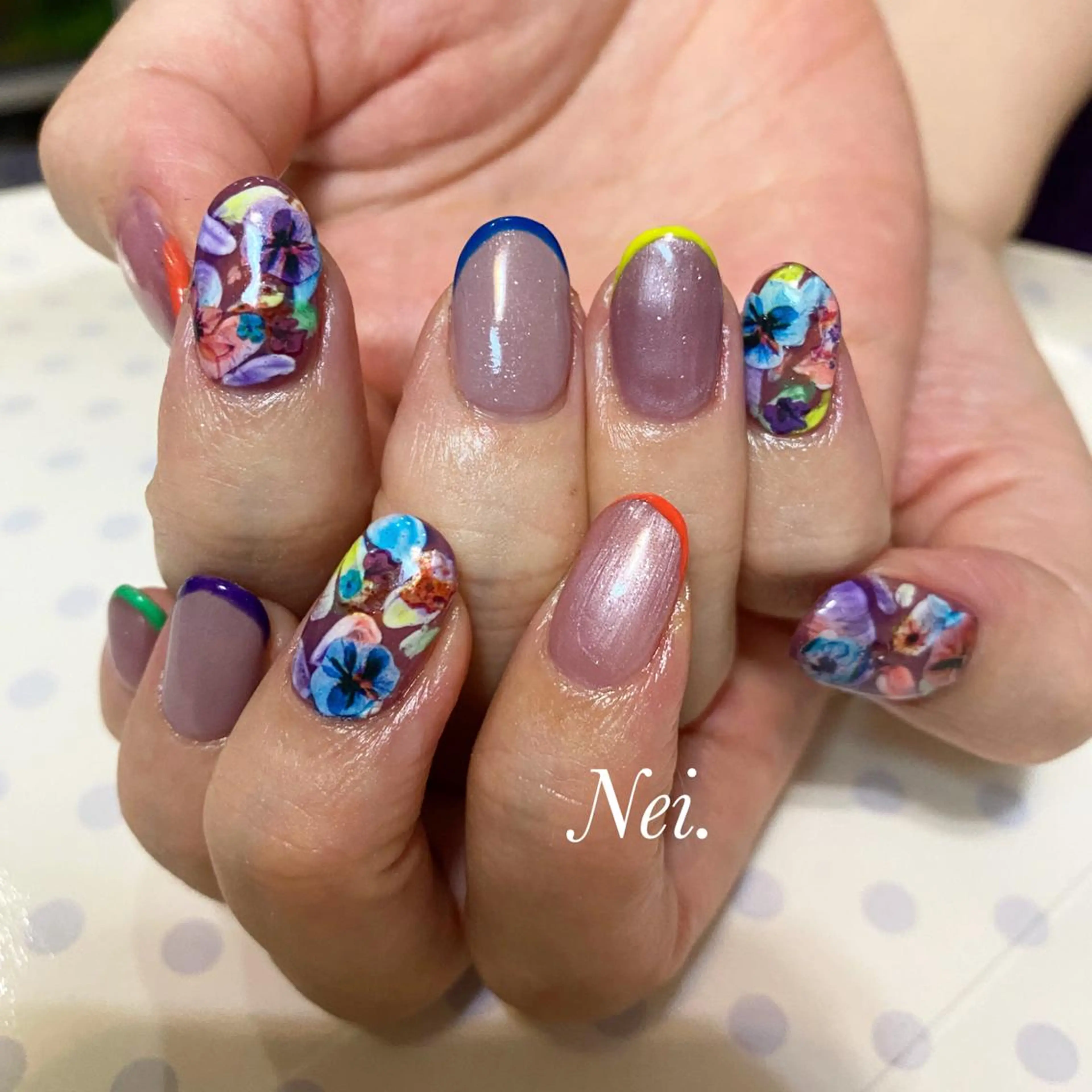 ネイル ジェルネイル Nailsalon Ｒ《喜多見3分》のネイルデザイン