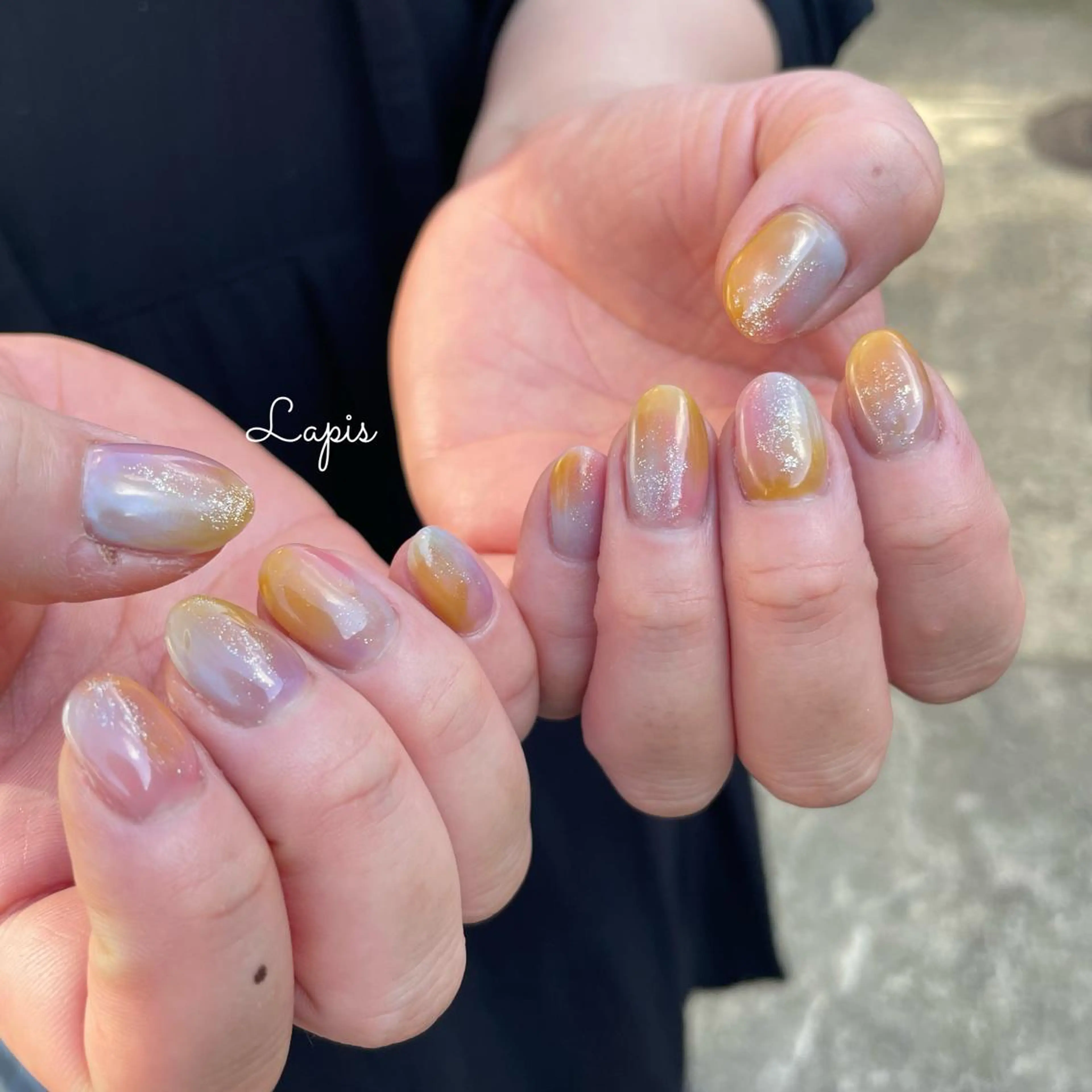 ネイル ハンドネイル Lapis *のネイルデザイン