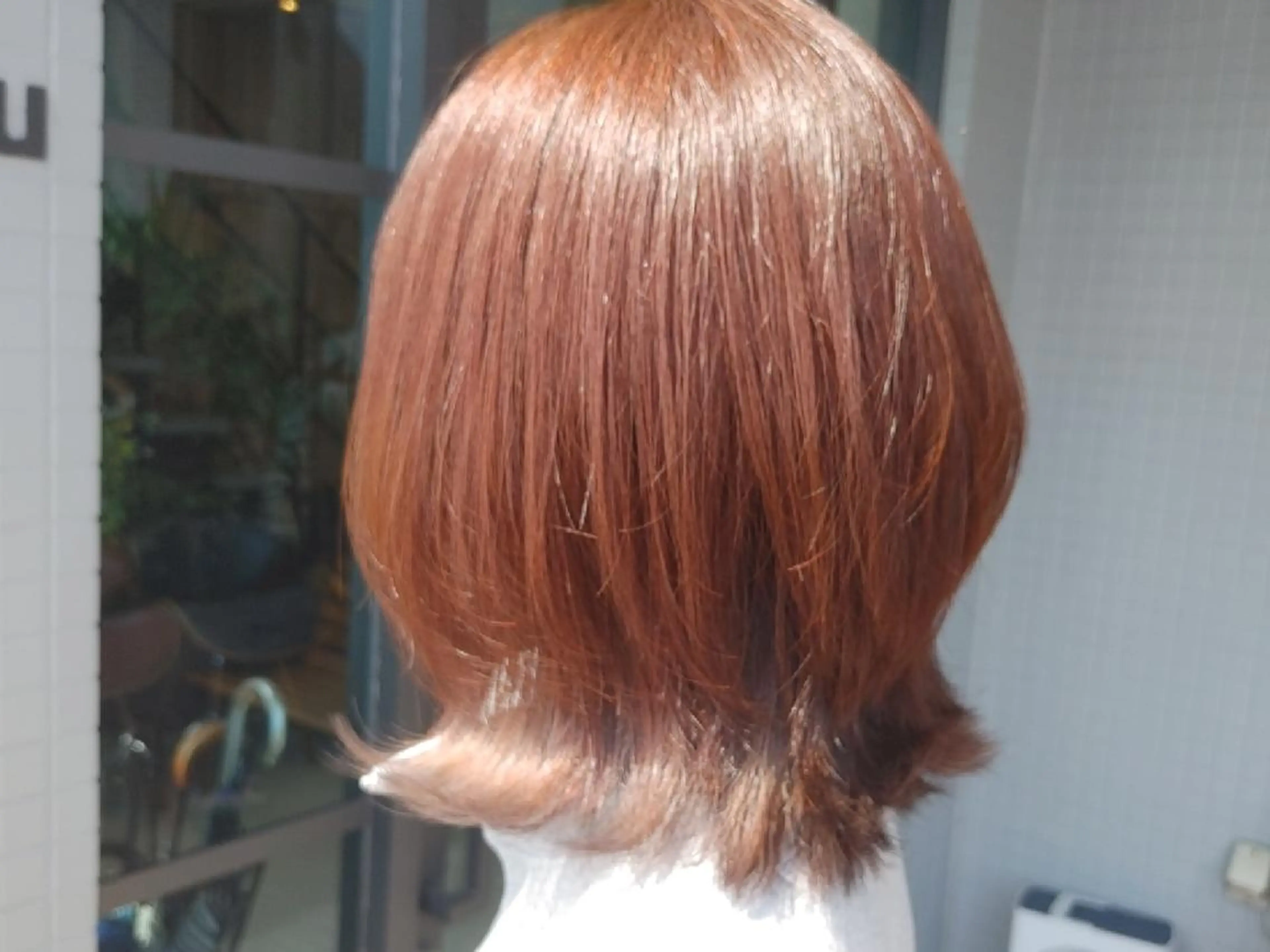 セミロング カラー パーマ ヘアカラー 'Olu'Olu    ひかるのヘアスタイル