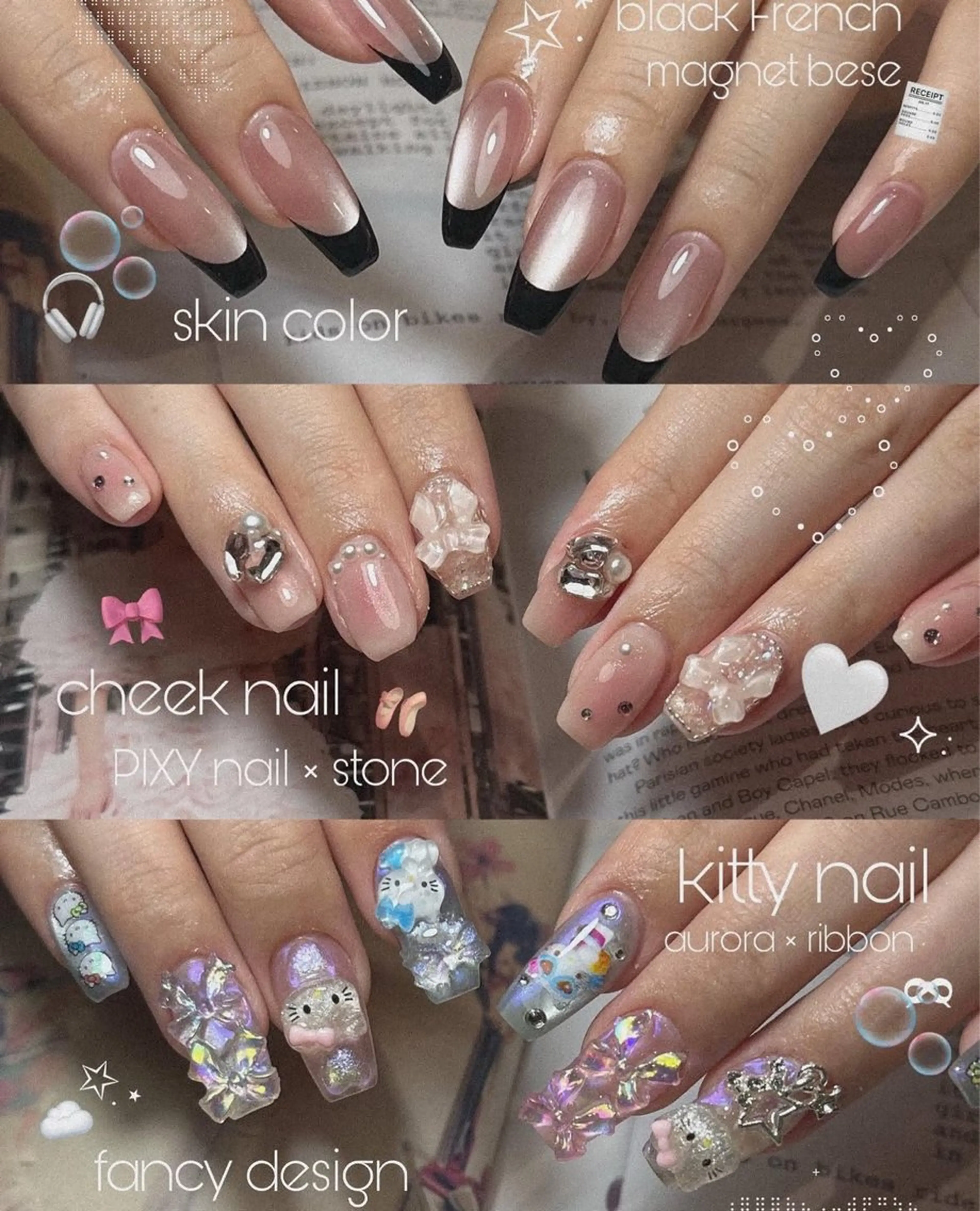 ネイル hair&make EARTH coiffure beaute 龍ケ崎店所属・tomita ayakaのネイルデザイン