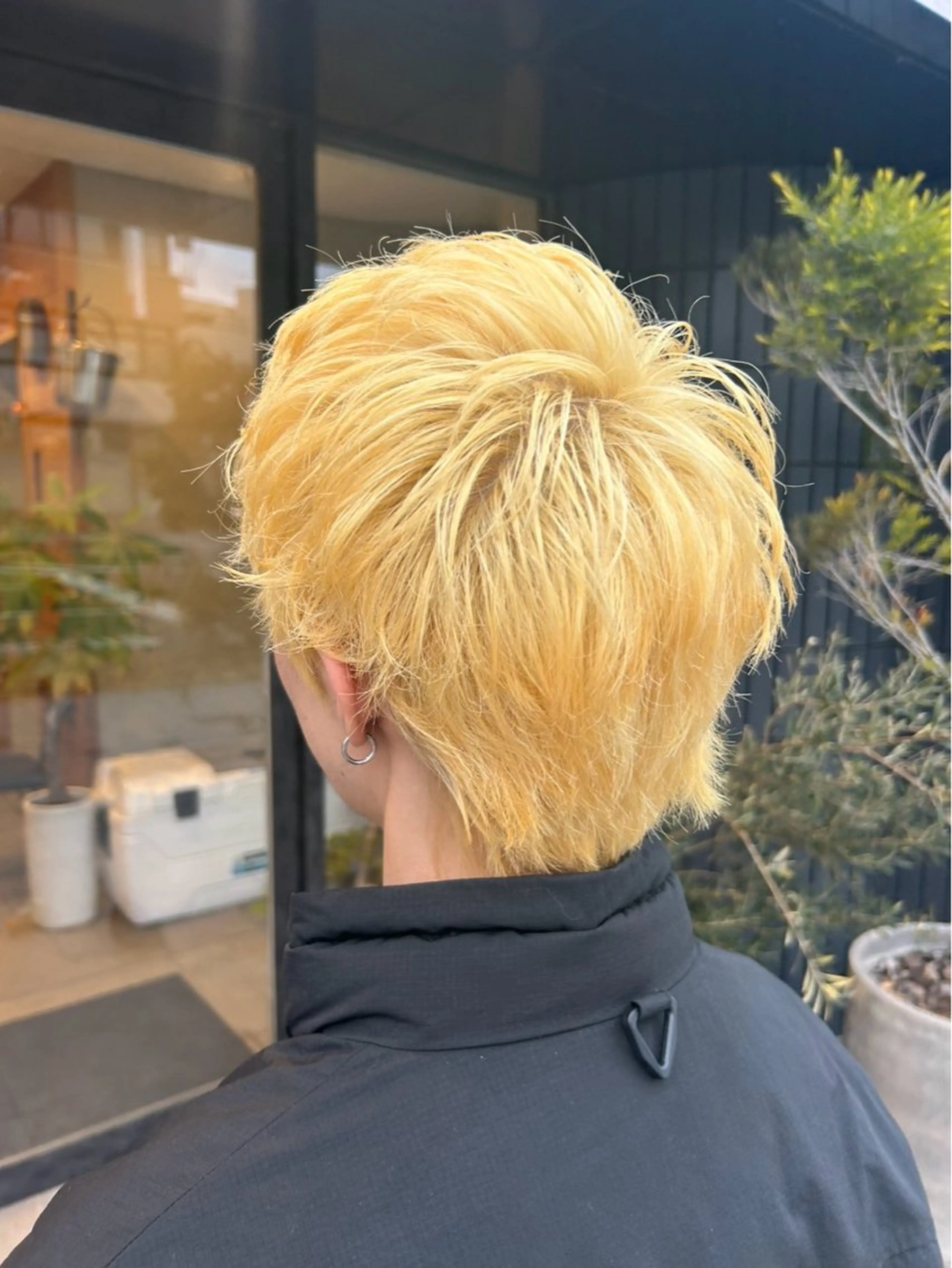 🌿🏁メンズ限定🏁🌿【似合わせカット】+【ケアブリーチ】+【ナノケラチンTR】の写真