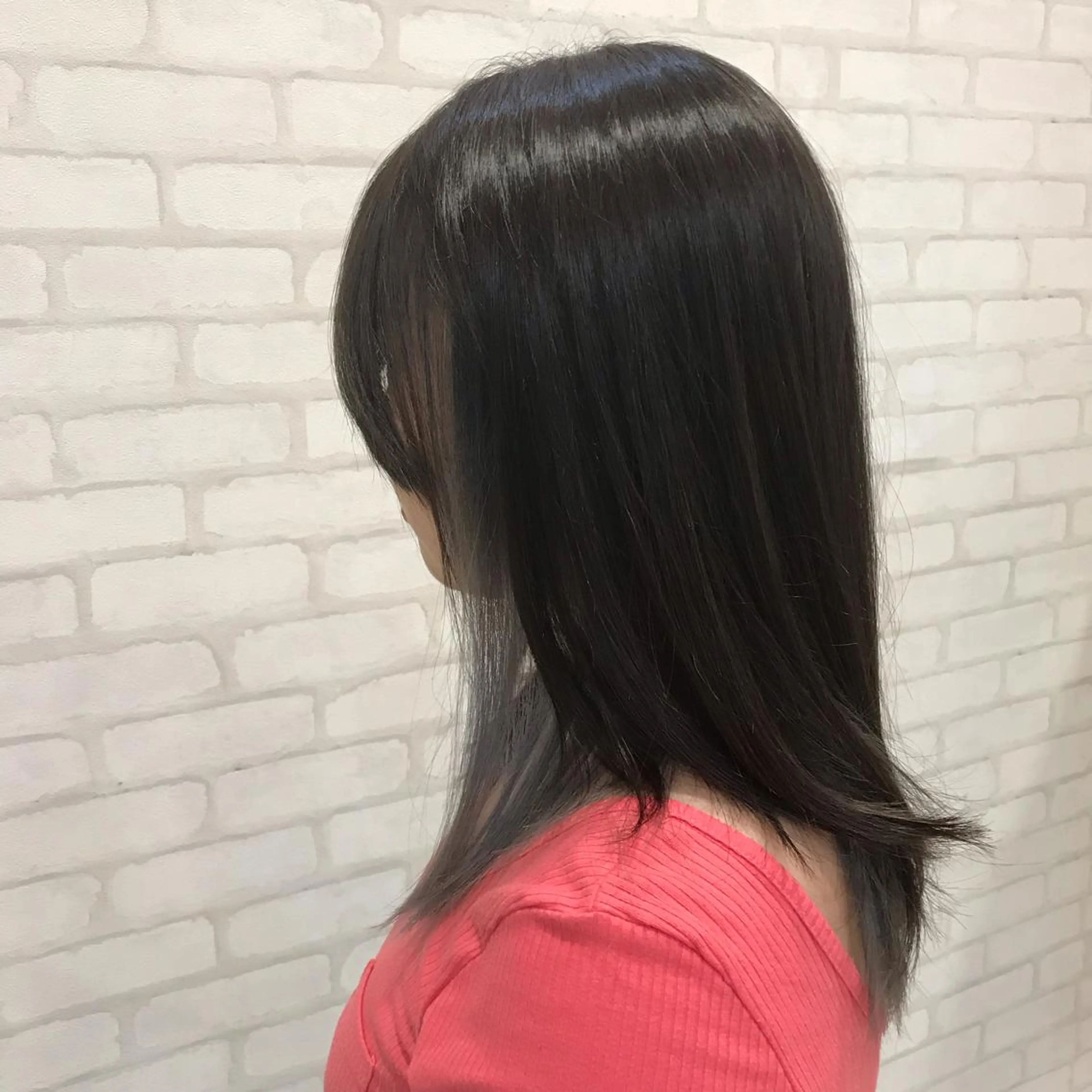 ロング カラー 中川 拓弥のヘアスタイル