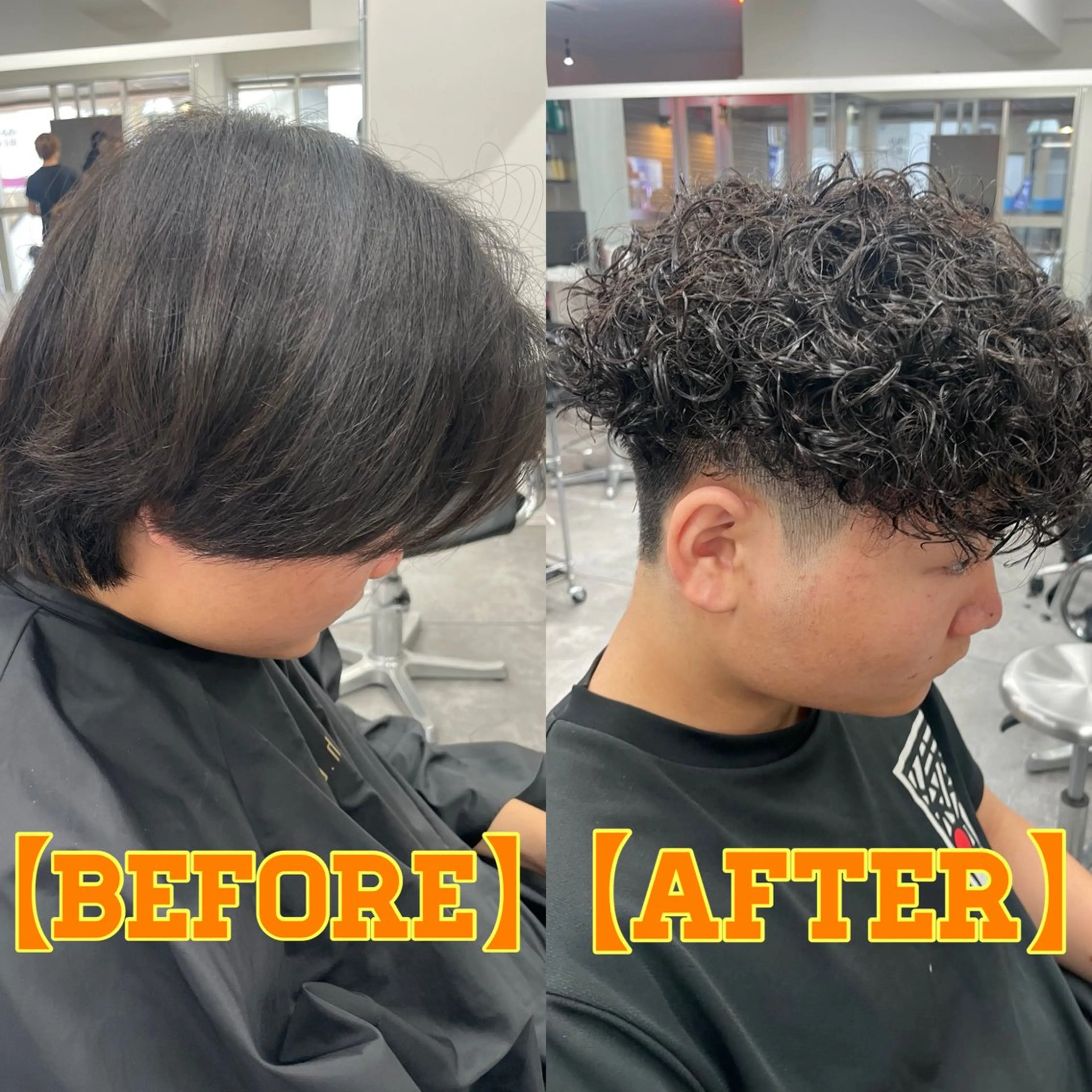 パーマ メンズ カット パーマ 町田エリアＮｏ．１/ パーマ特化/太田京希のヘアスタイル
