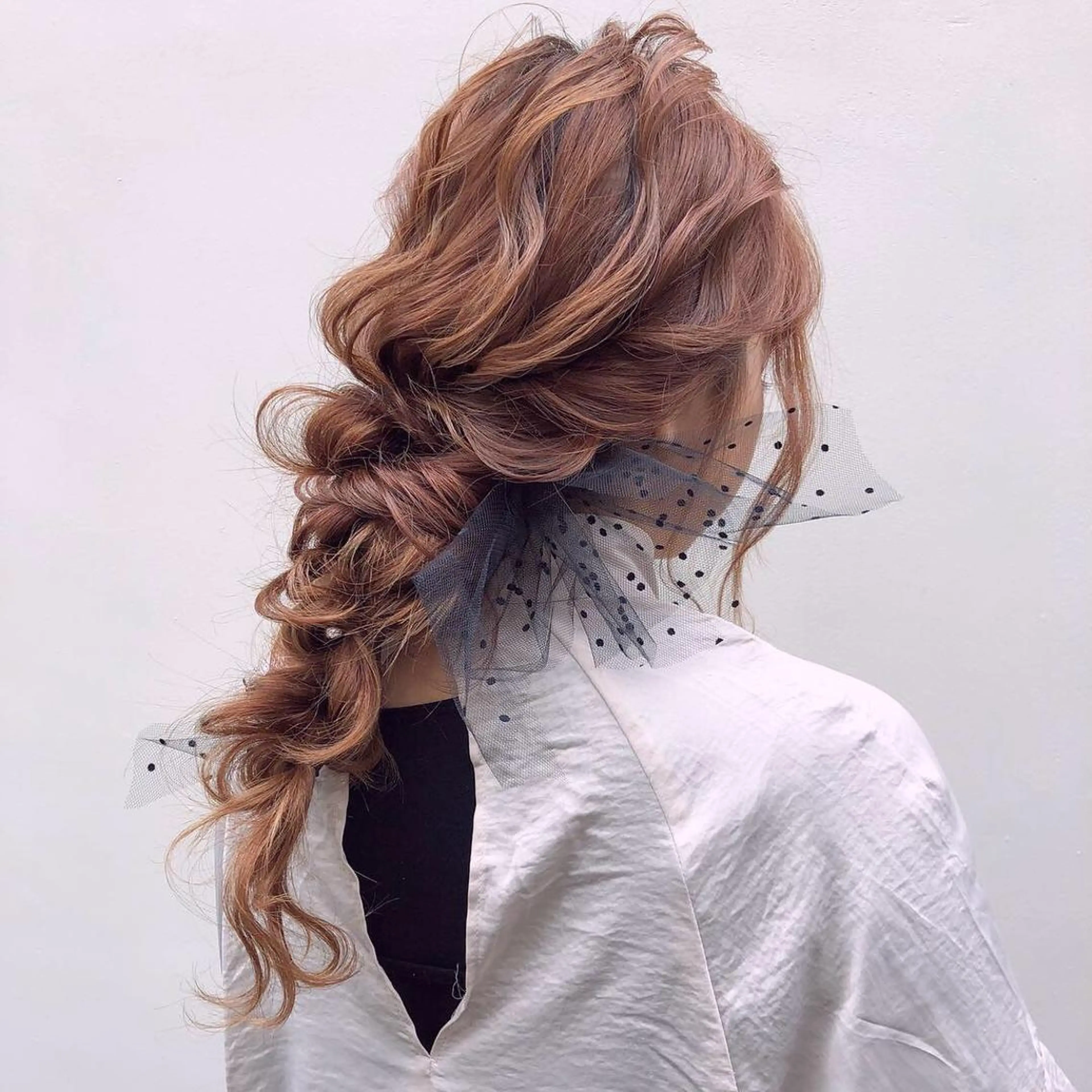 ロング ヘアアレンジ ヘアセット 卒業式お呼ばれ🕊️ ヘアセット✴︎ミキのヘアスタイル