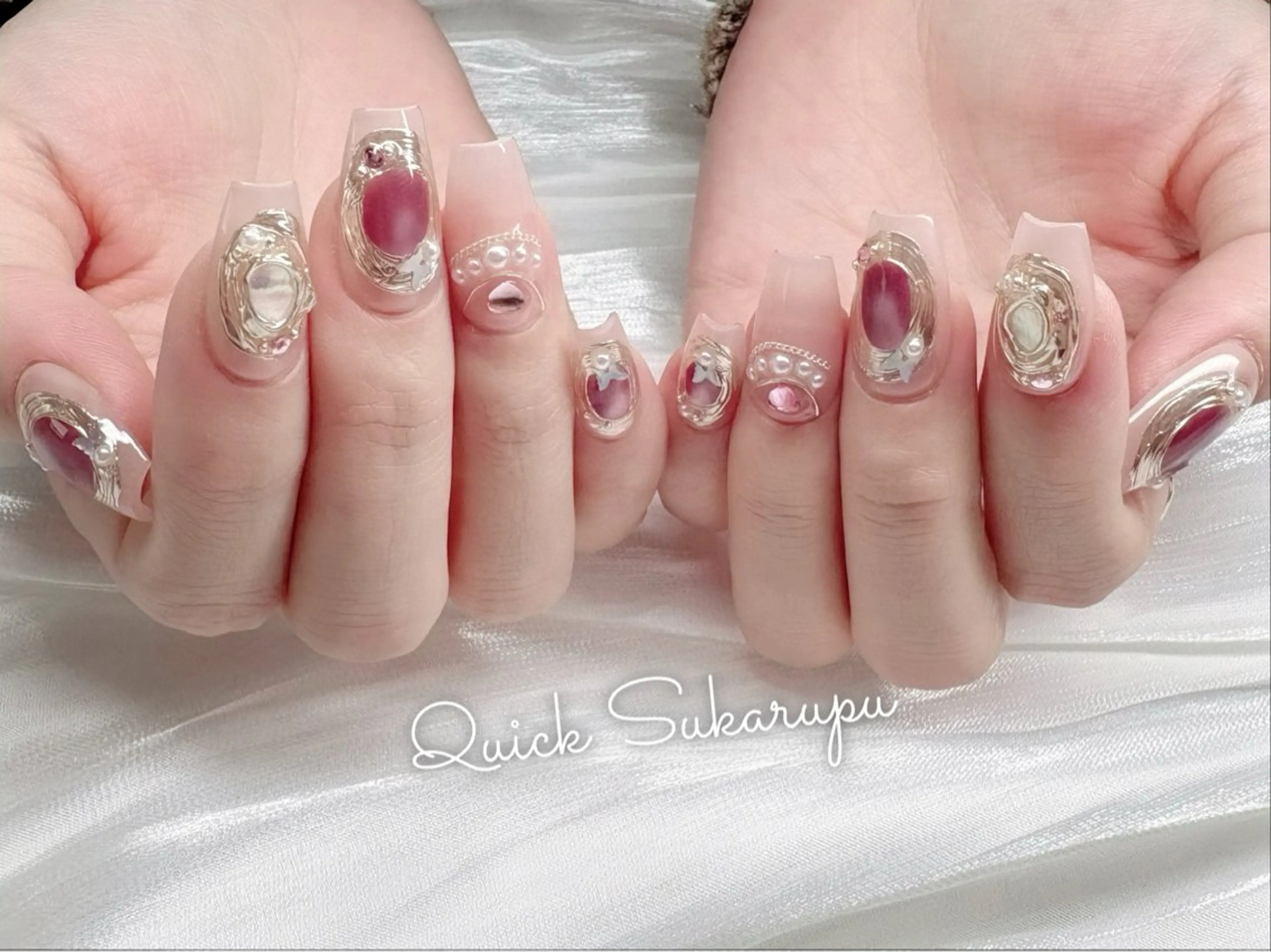 ネイル ハンドネイル Quick Sukarupu新宿のネイルデザイン