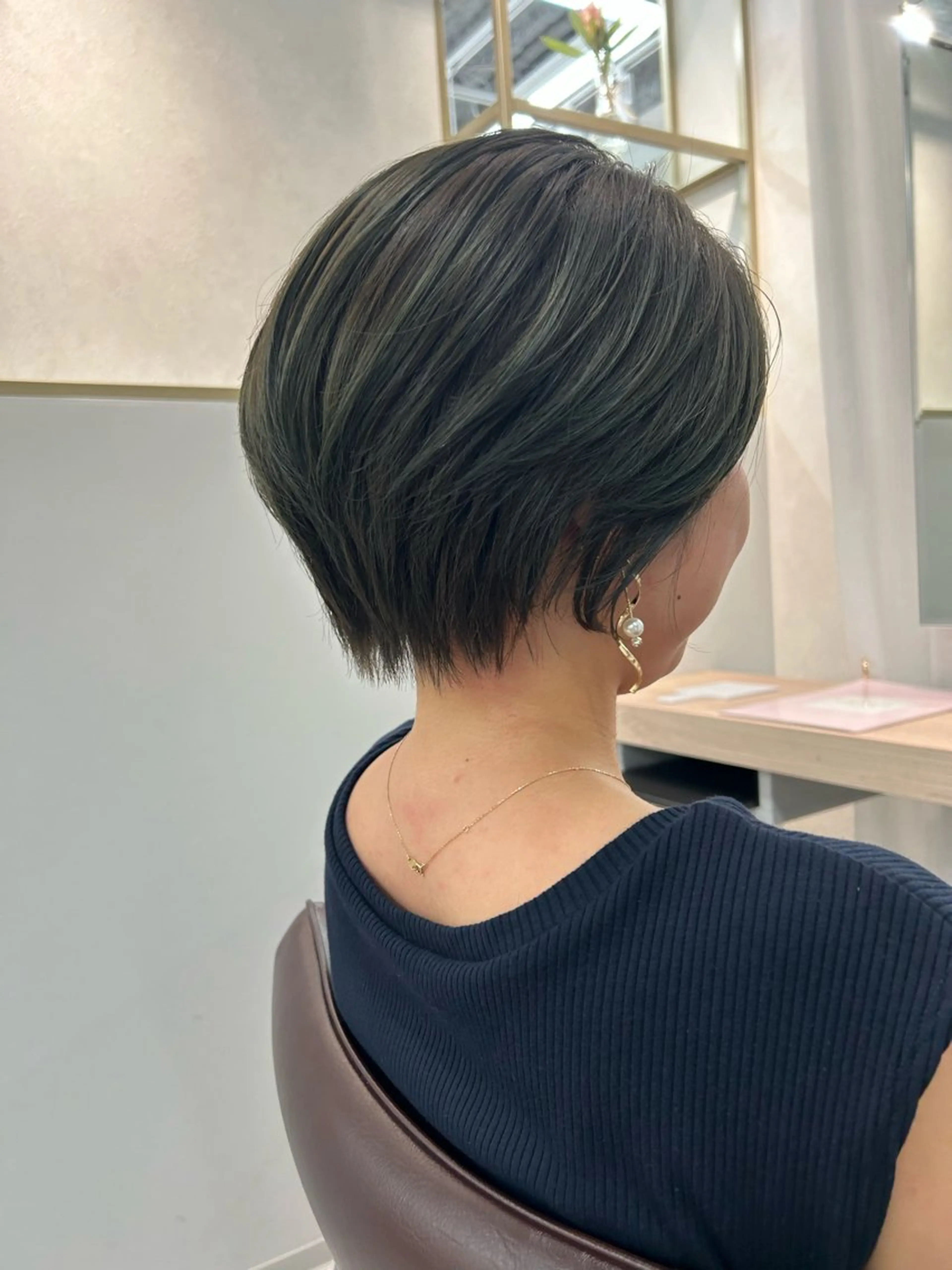 ショート ショートヘア 豊島 璃奈のヘアスタイル