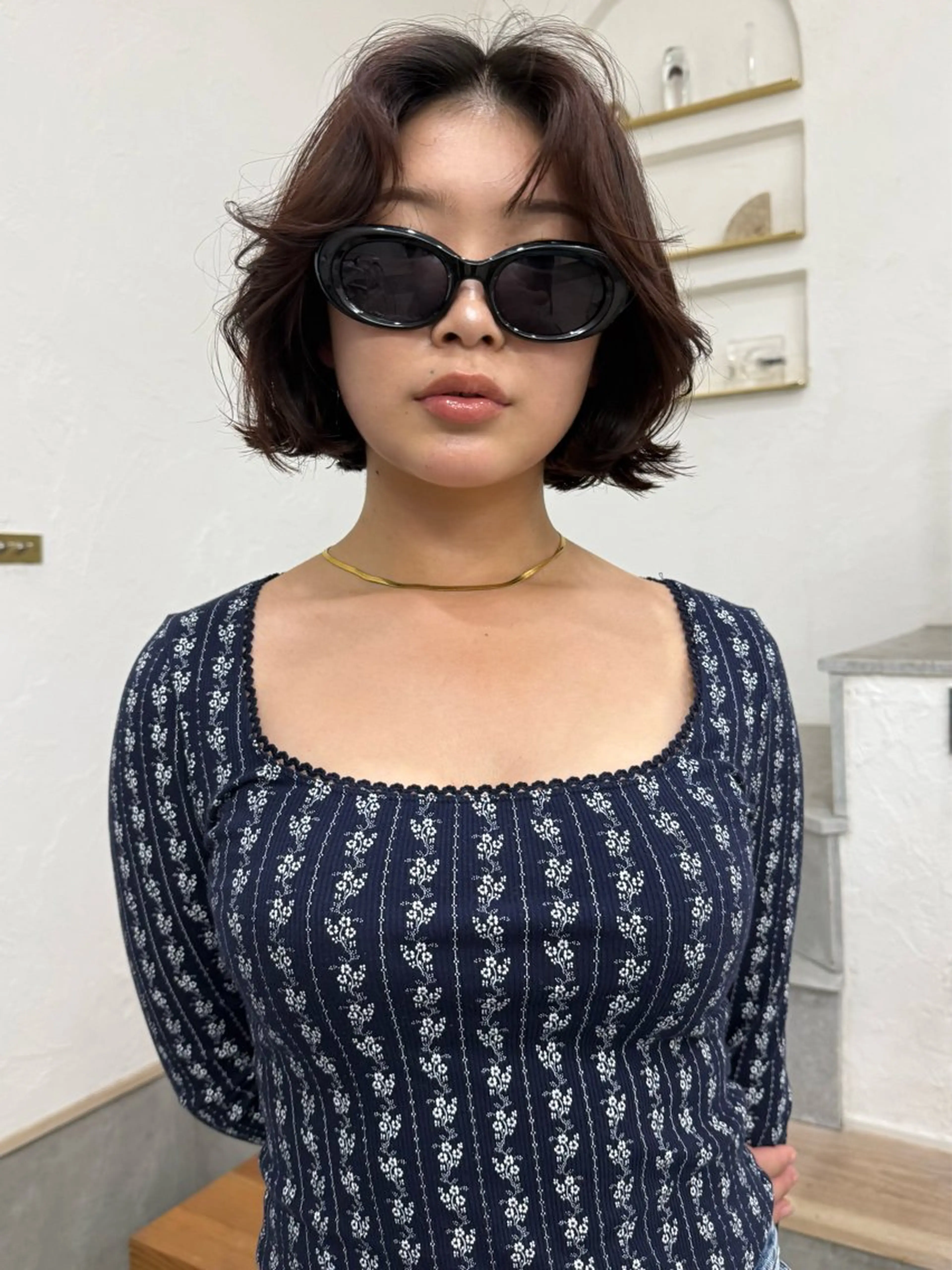 ショート カット イシイ モエカのヘアスタイル