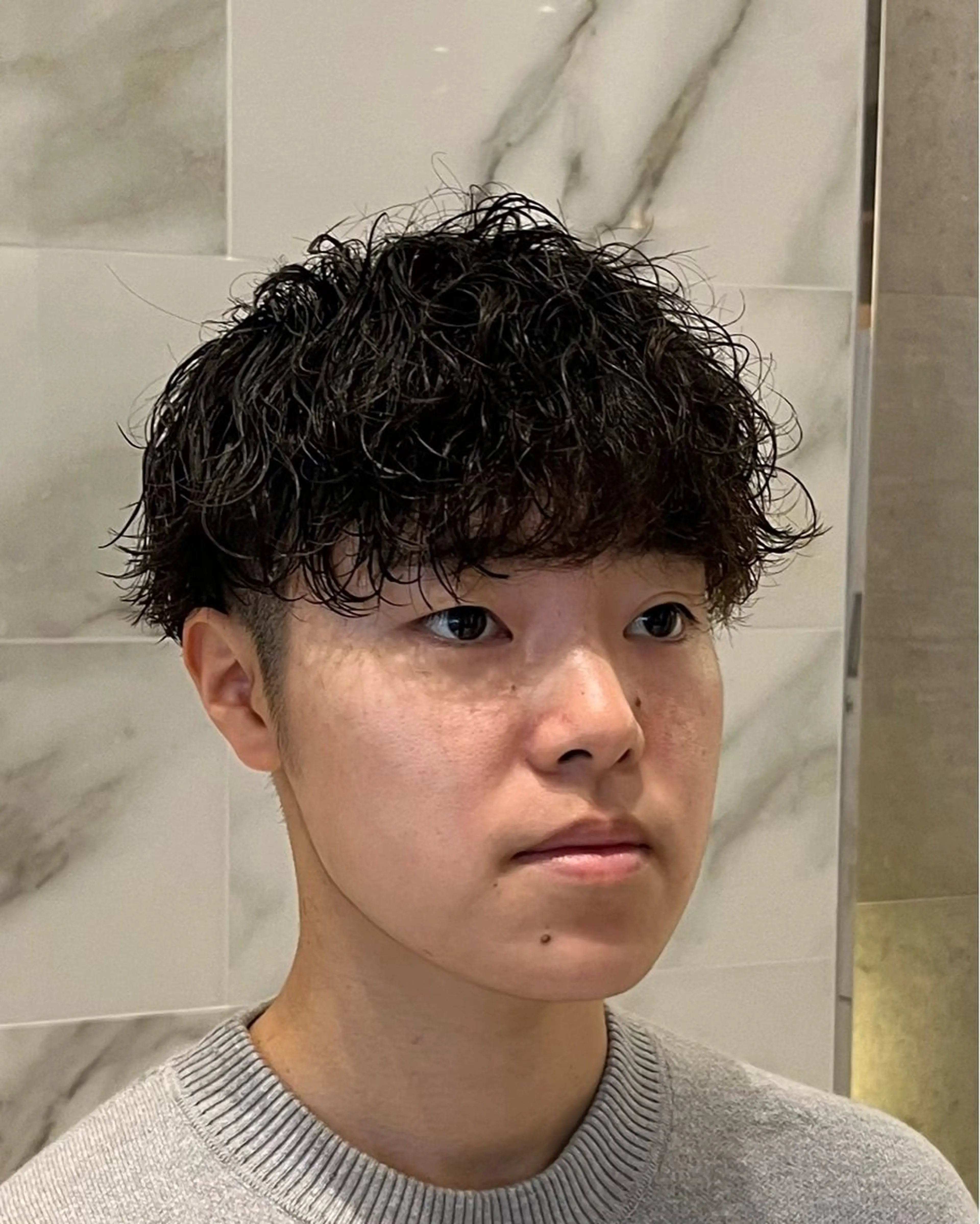 パーマ 塚本/バーバー/ メンズサロン/さののヘアスタイル