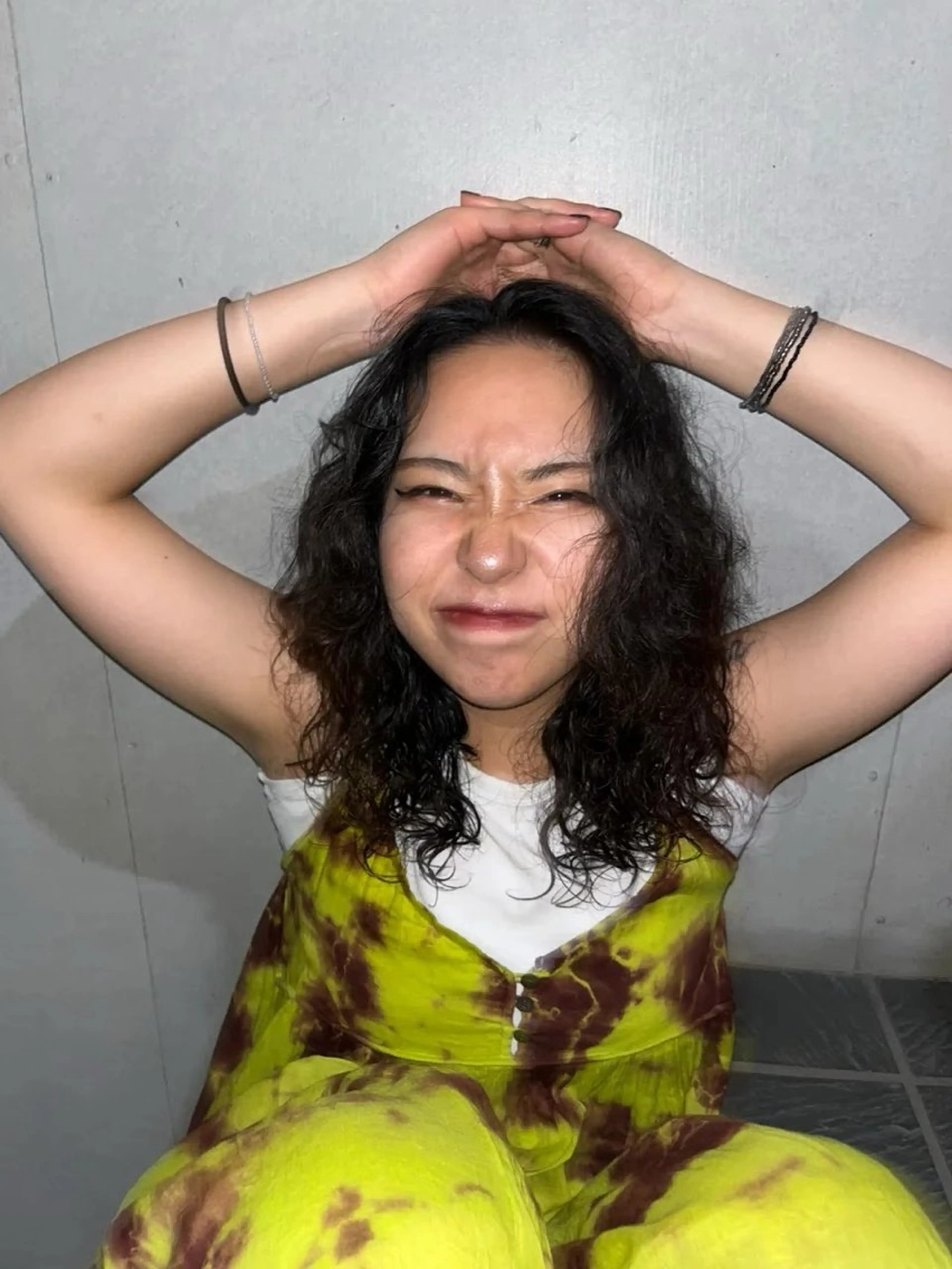 セミロング パーマ セミロングパーマ パーマ «料金🆓カット モデル»キリ🌿のヘアスタイル