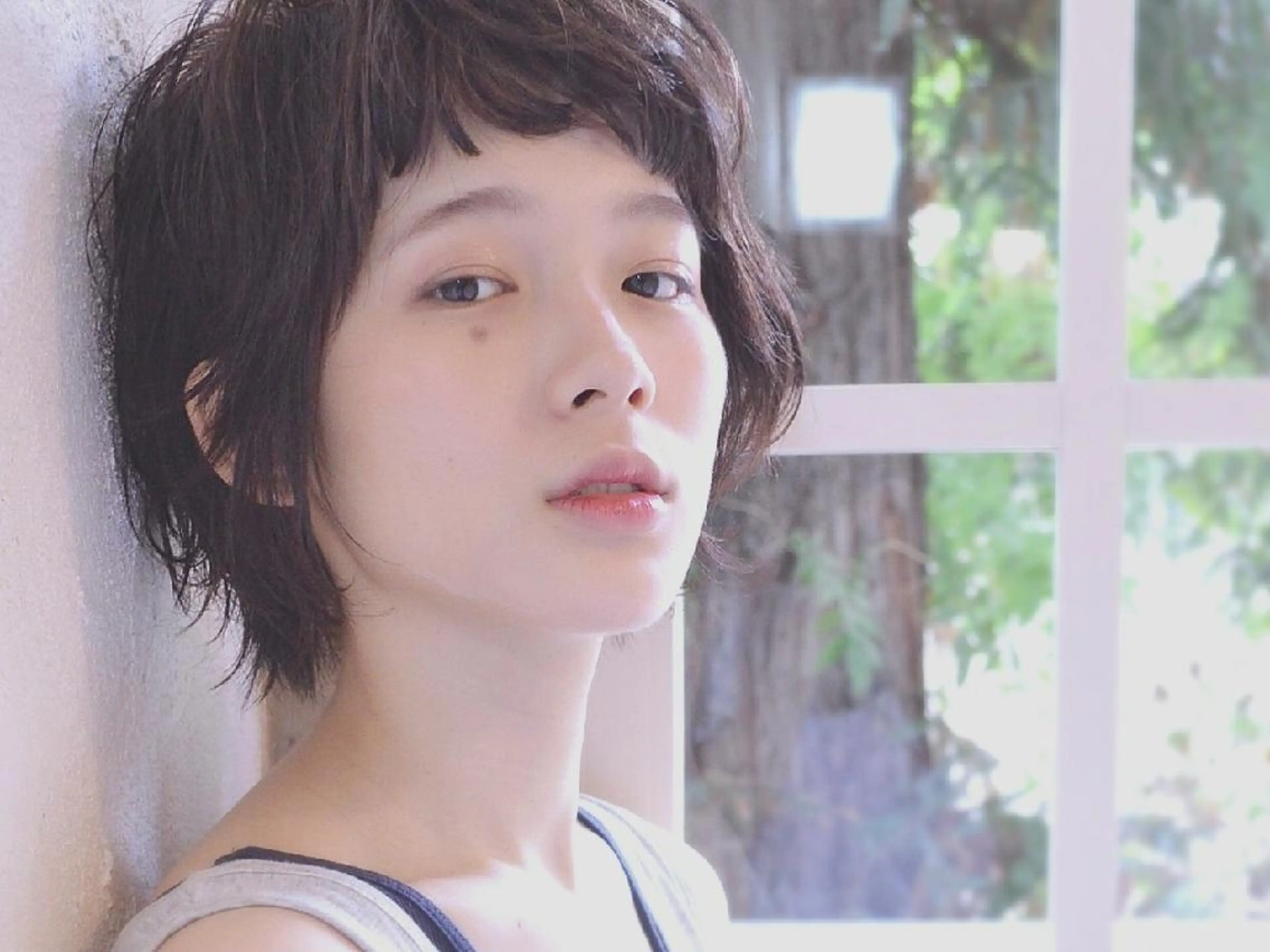 ショート パーマ 小顔ショート✁ ⁂Yukari⁂のヘアスタイル