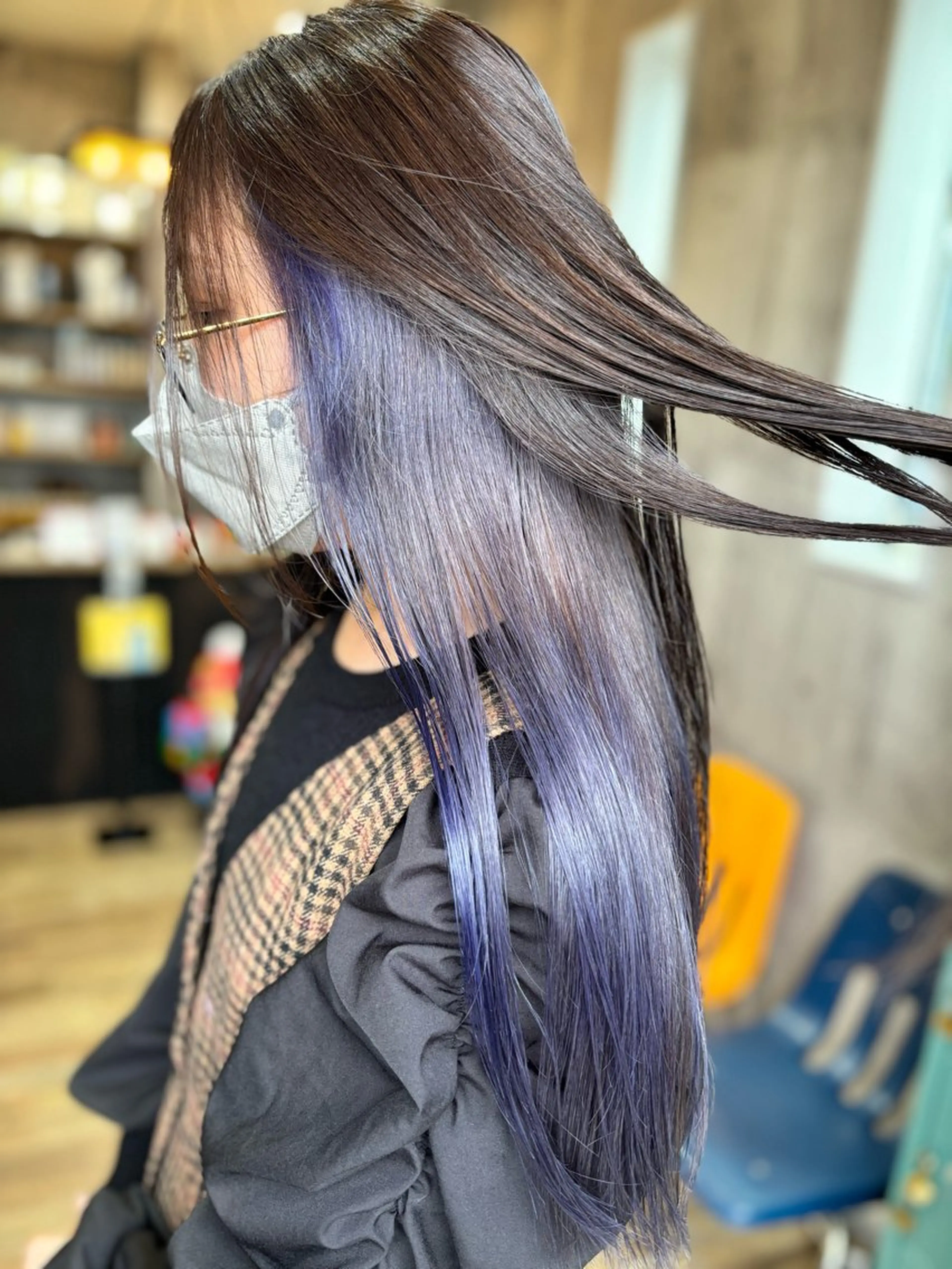 ロング ヘアカラー トリートメント yoshihara yuukiのヘアスタイル