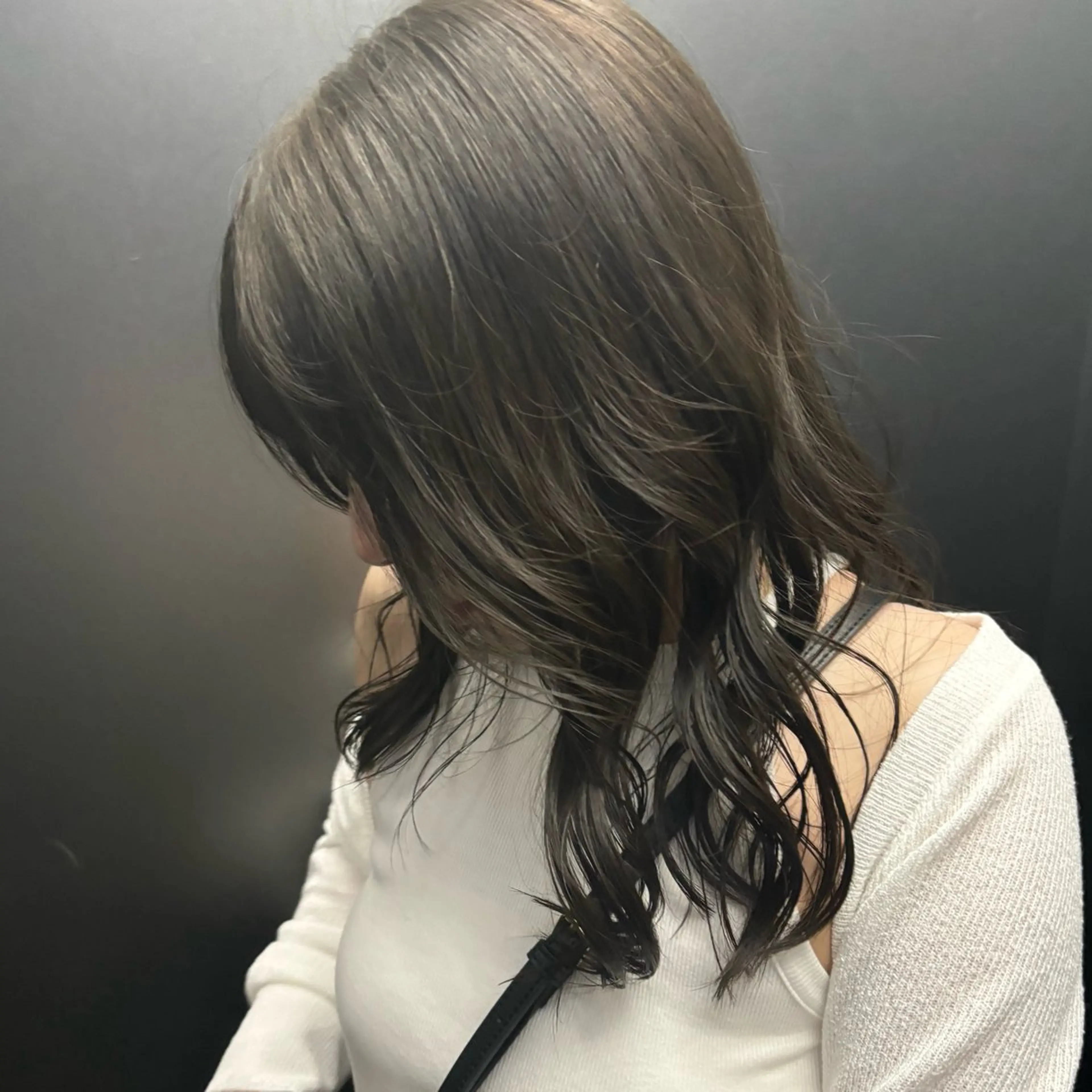 ロング 木村 夢のヘアスタイル