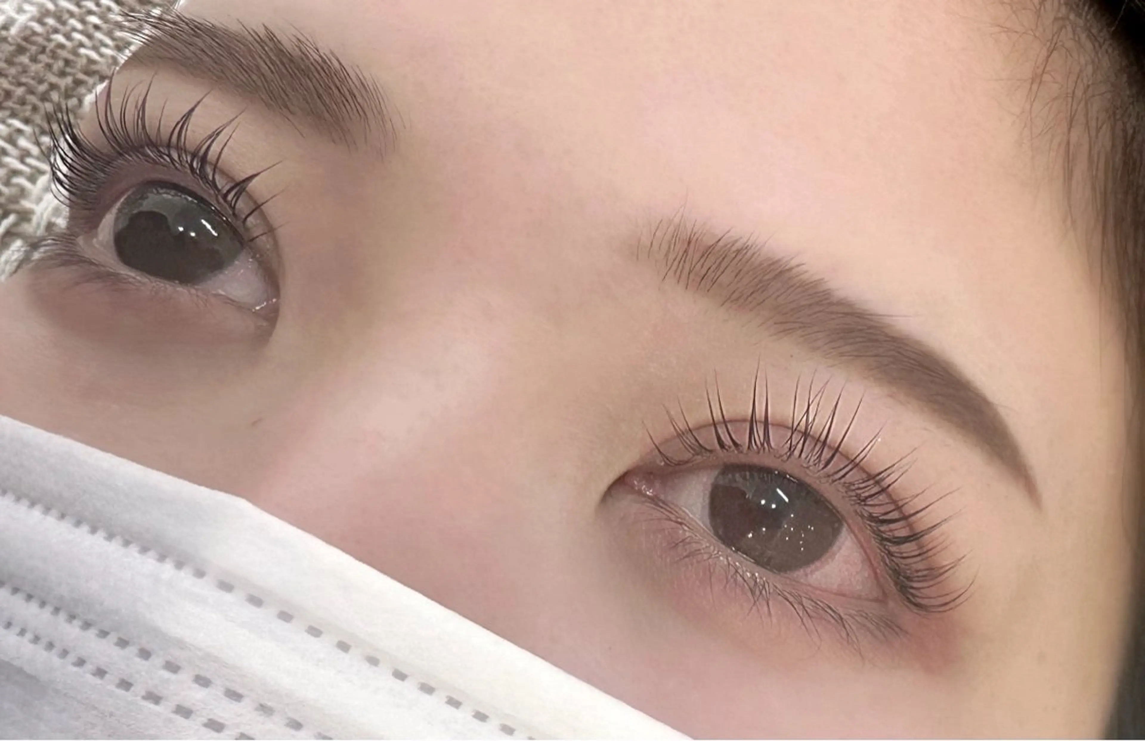 マツエク・マツパ 一重×まつ毛パーマ 巻口 さくらのマツエク・マツパデザイン