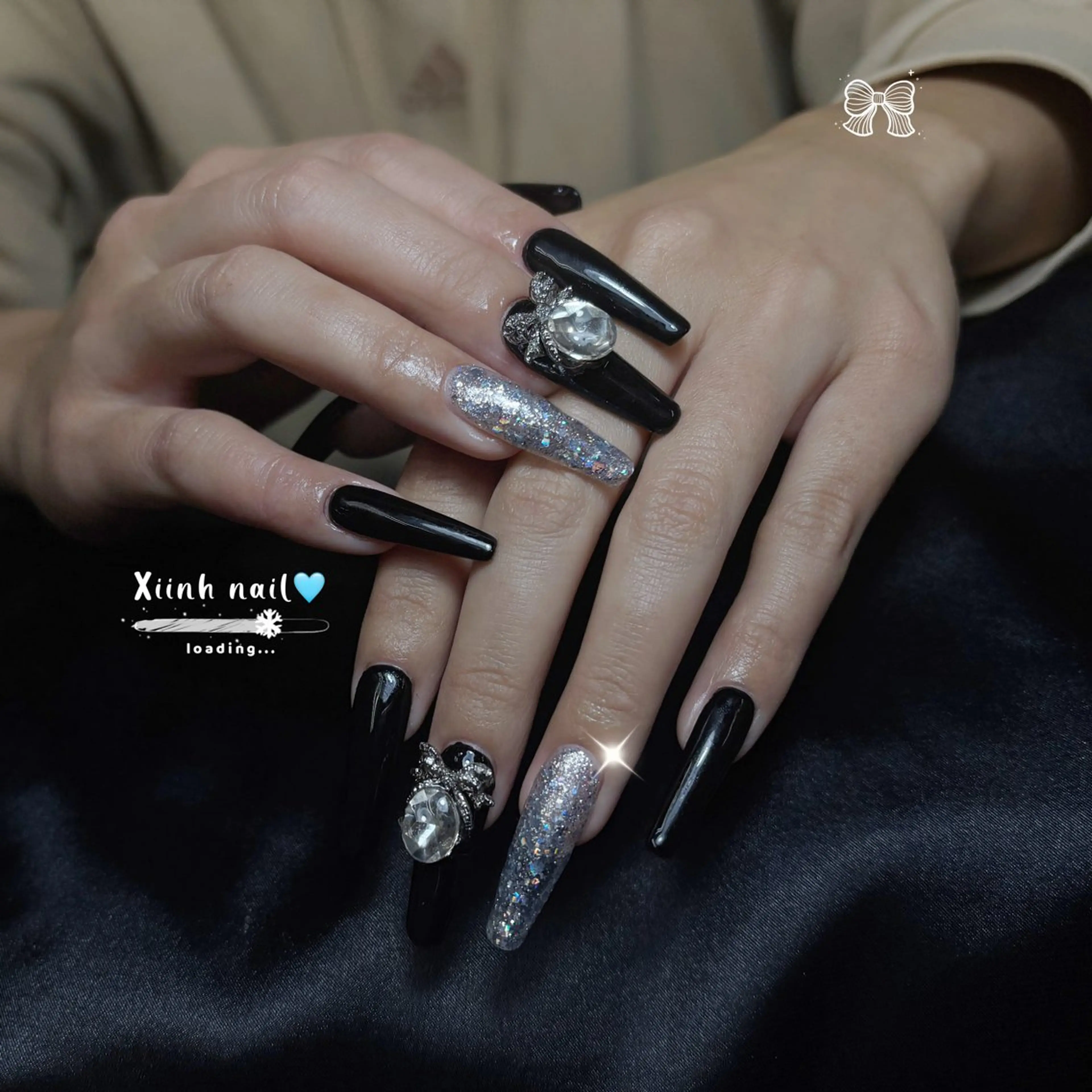 ネイル チークネイル 桜ネイル 長さ出し フットネイル ジェルネイル ハンドネイル XIINH NAIL SALONのネイルデザイン