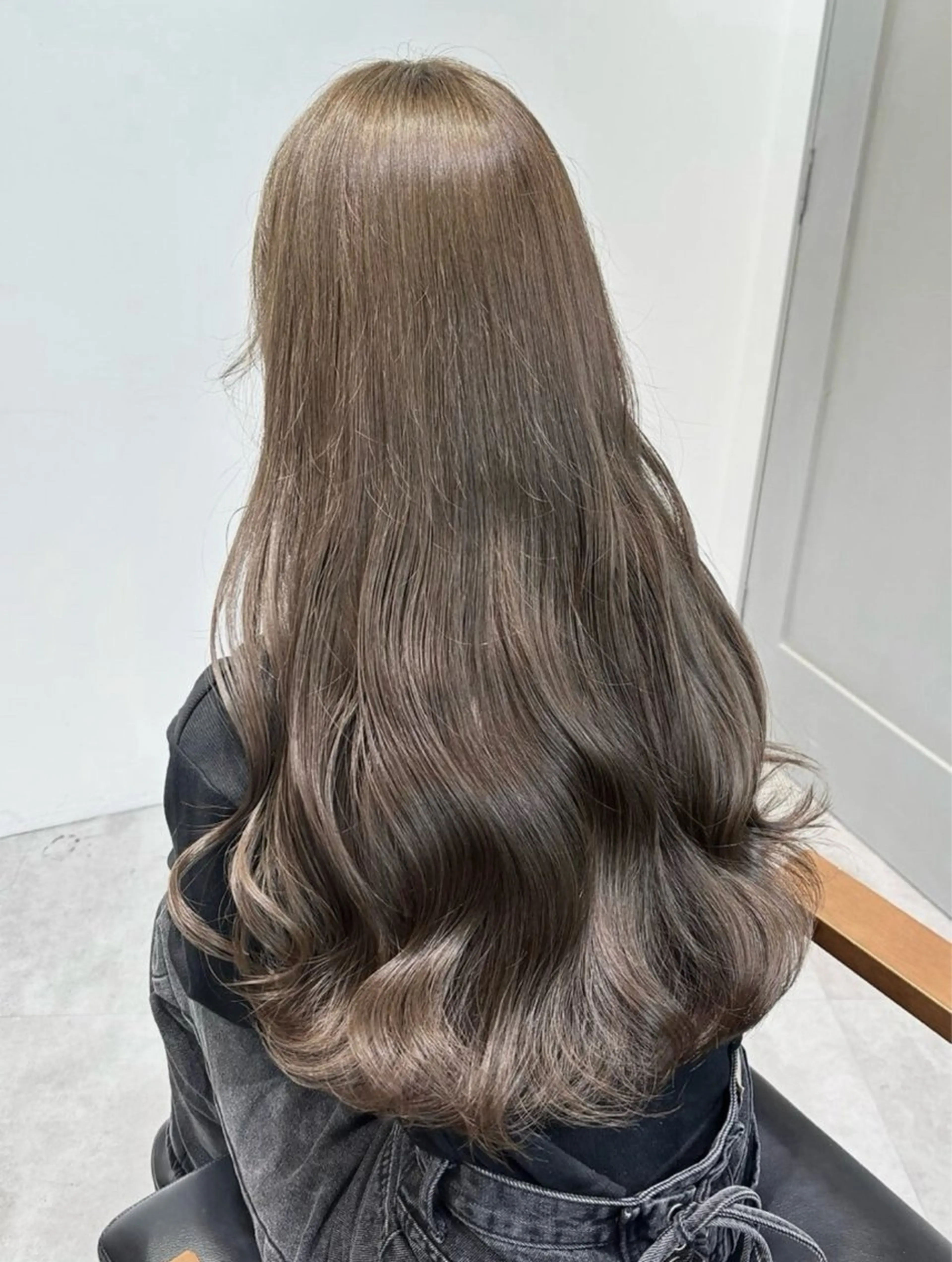 ロング ヘアカラー 艶カラー/髪質改善 サラサ💟のヘアスタイル