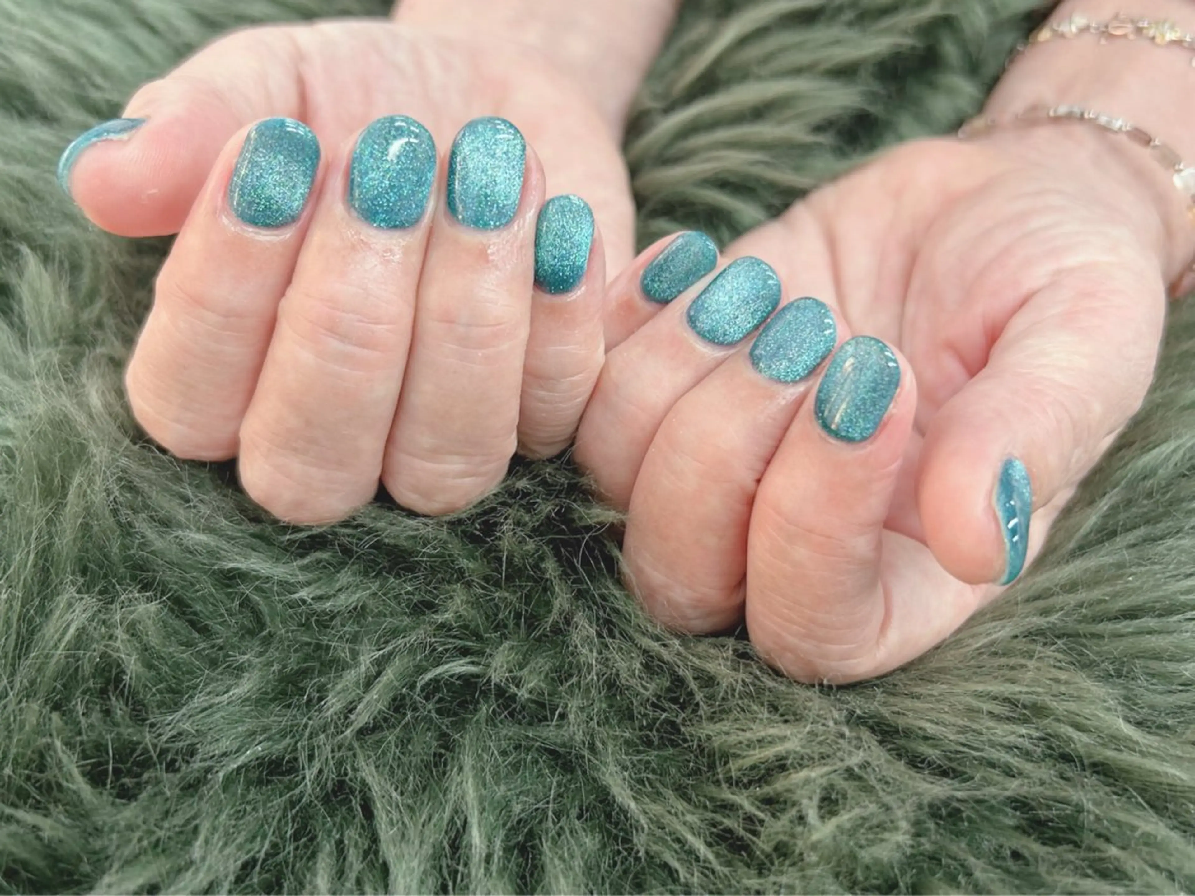 ネイル グリーン ハンドネイル Nail Salon agré所属・agré ネイルサロン　アグレのネイルデザイン