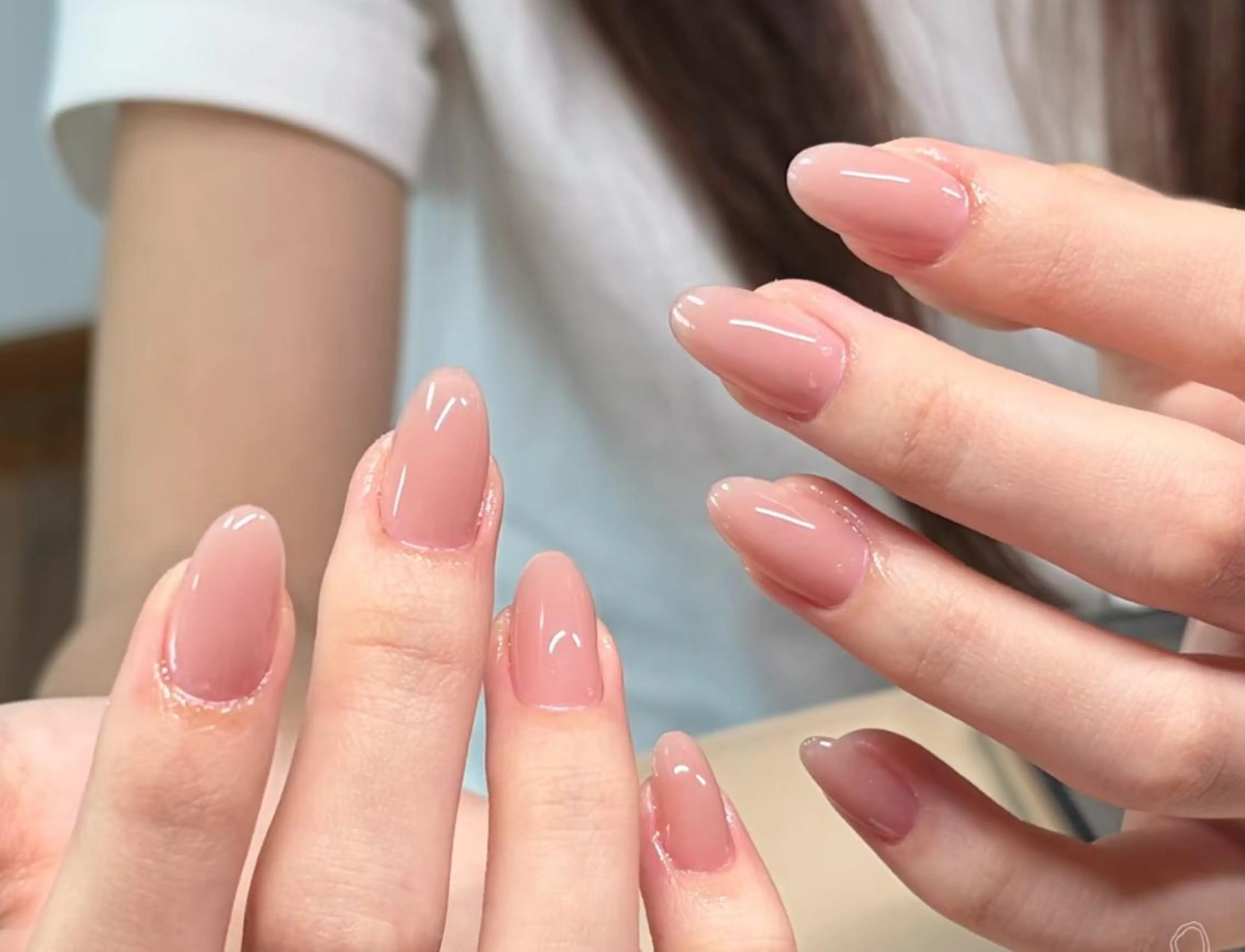 ネイル ハンドネイル By moonネイル 🌷ワンホン/韓国風のネイルデザイン