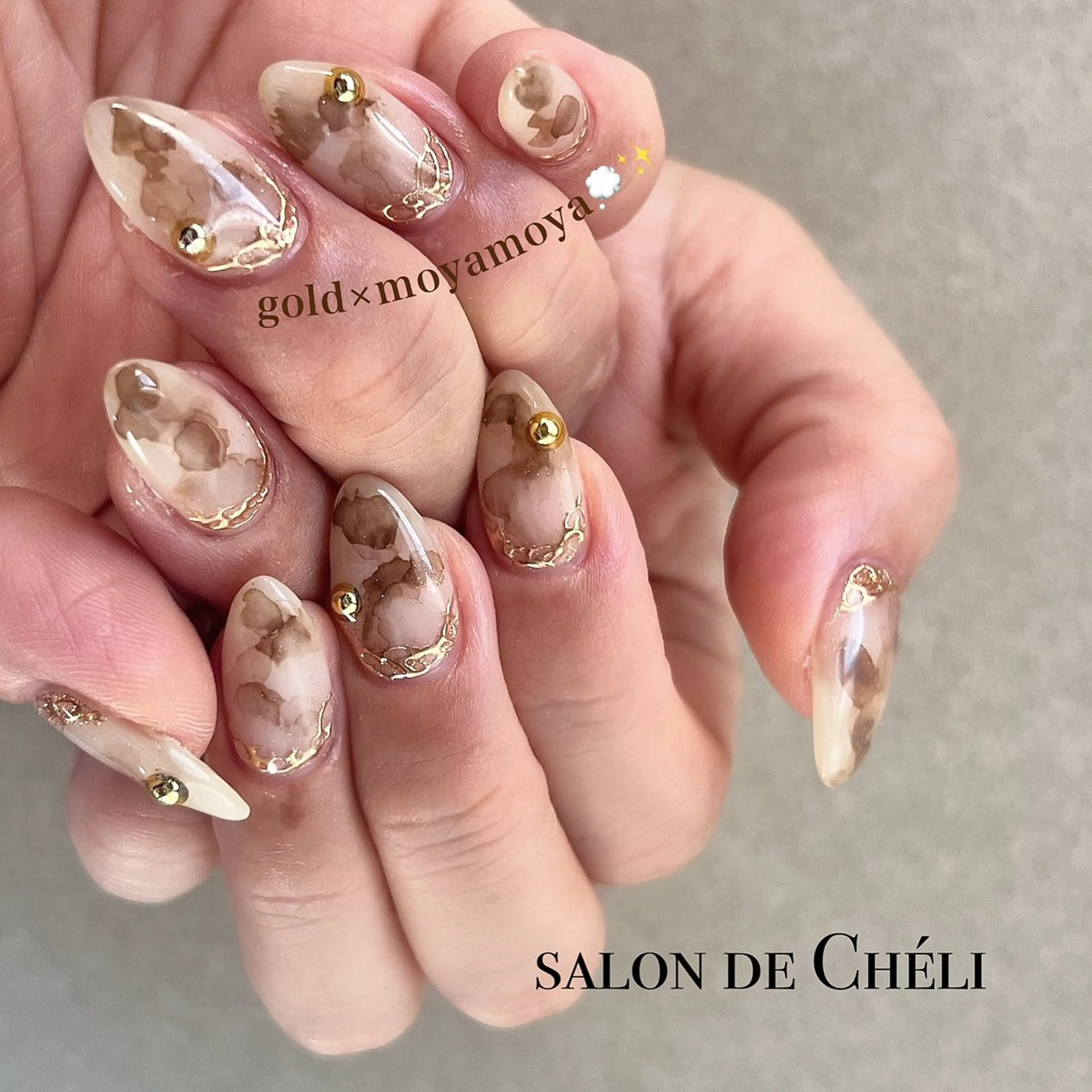 ネイル 冬ネイル ハンドネイル salon de Cheliのネイルデザイン