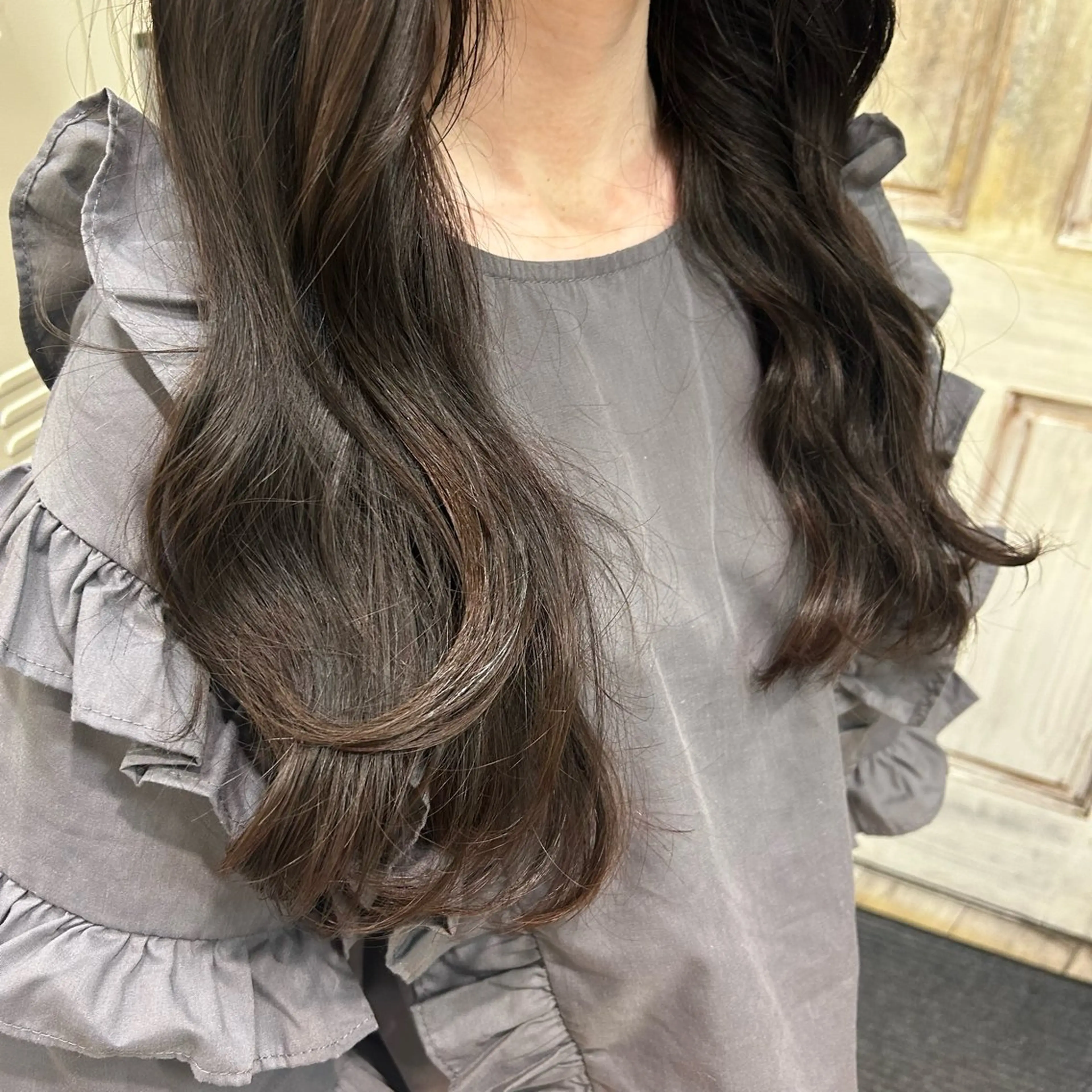 ロング 越谷レイヤーカット/ 野中麻衣ꕮ⟡のヘアスタイル