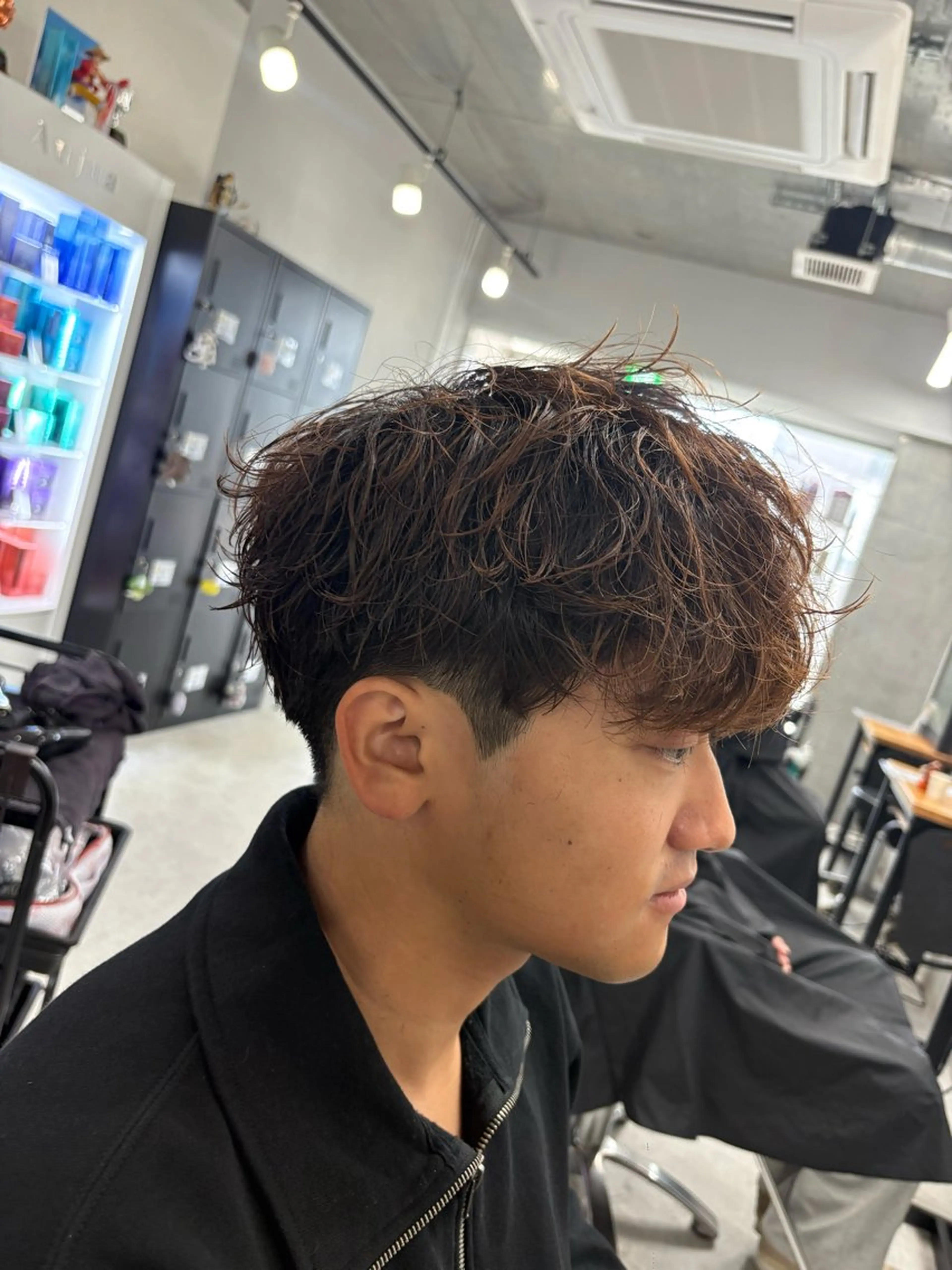 パーマ メンズ メンズブリーチ メンズパーマ メンズパーマ特化 園田　楓莉のヘアスタイル