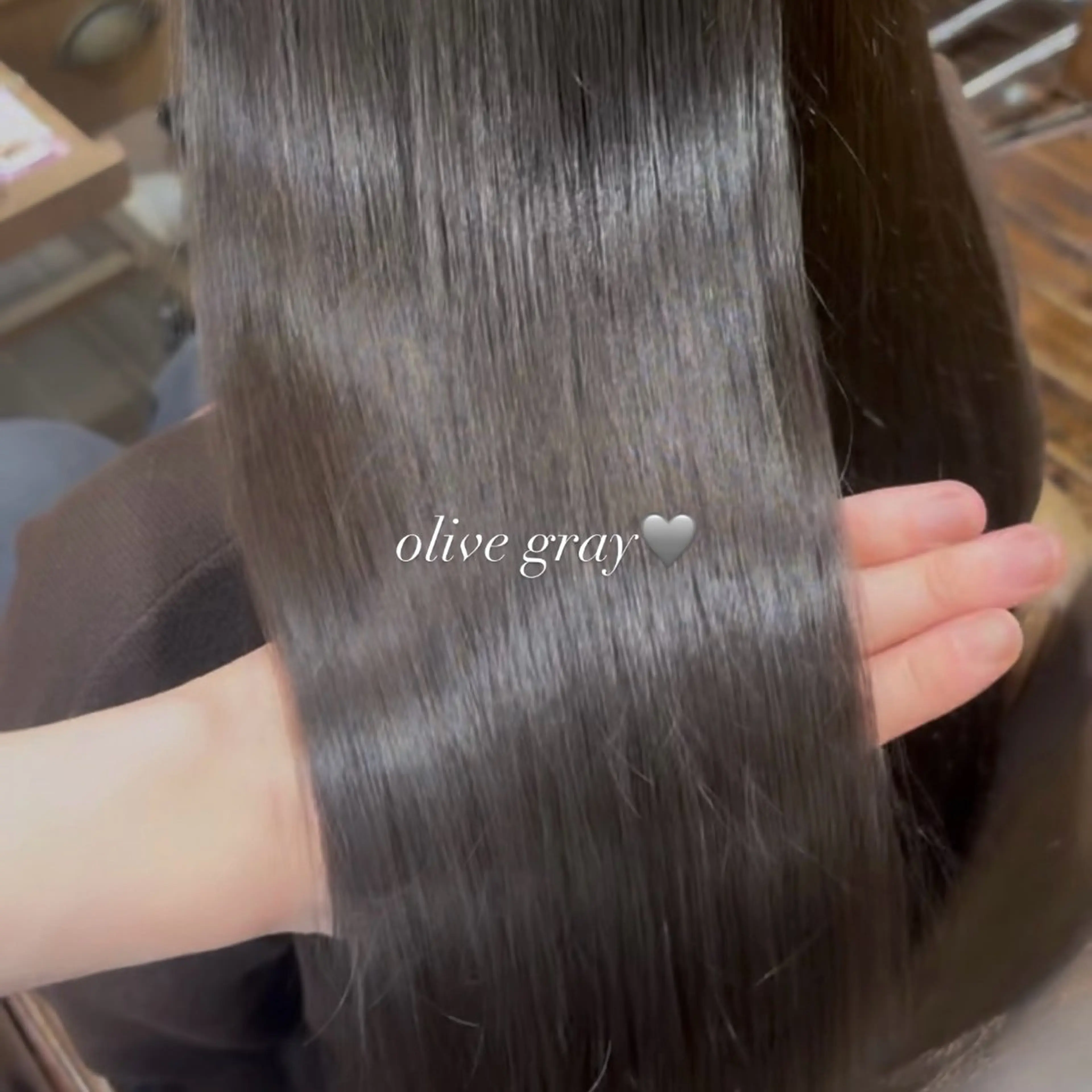 ロング カット ヘアカラー 【美ボブ.カラー. 梅田茶屋町】midoのヘアスタイル