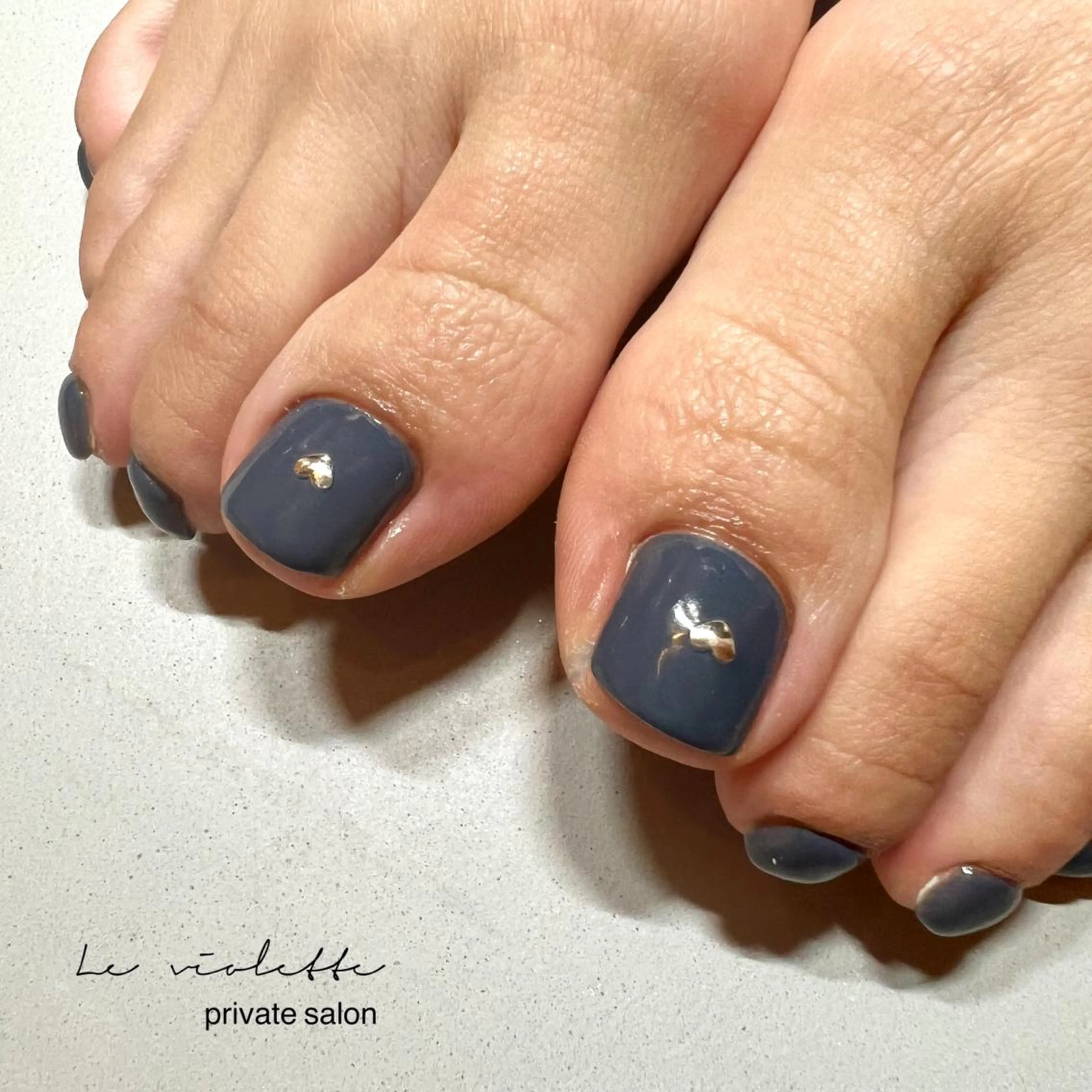 ネイル フットネイル le violetteのネイルデザイン